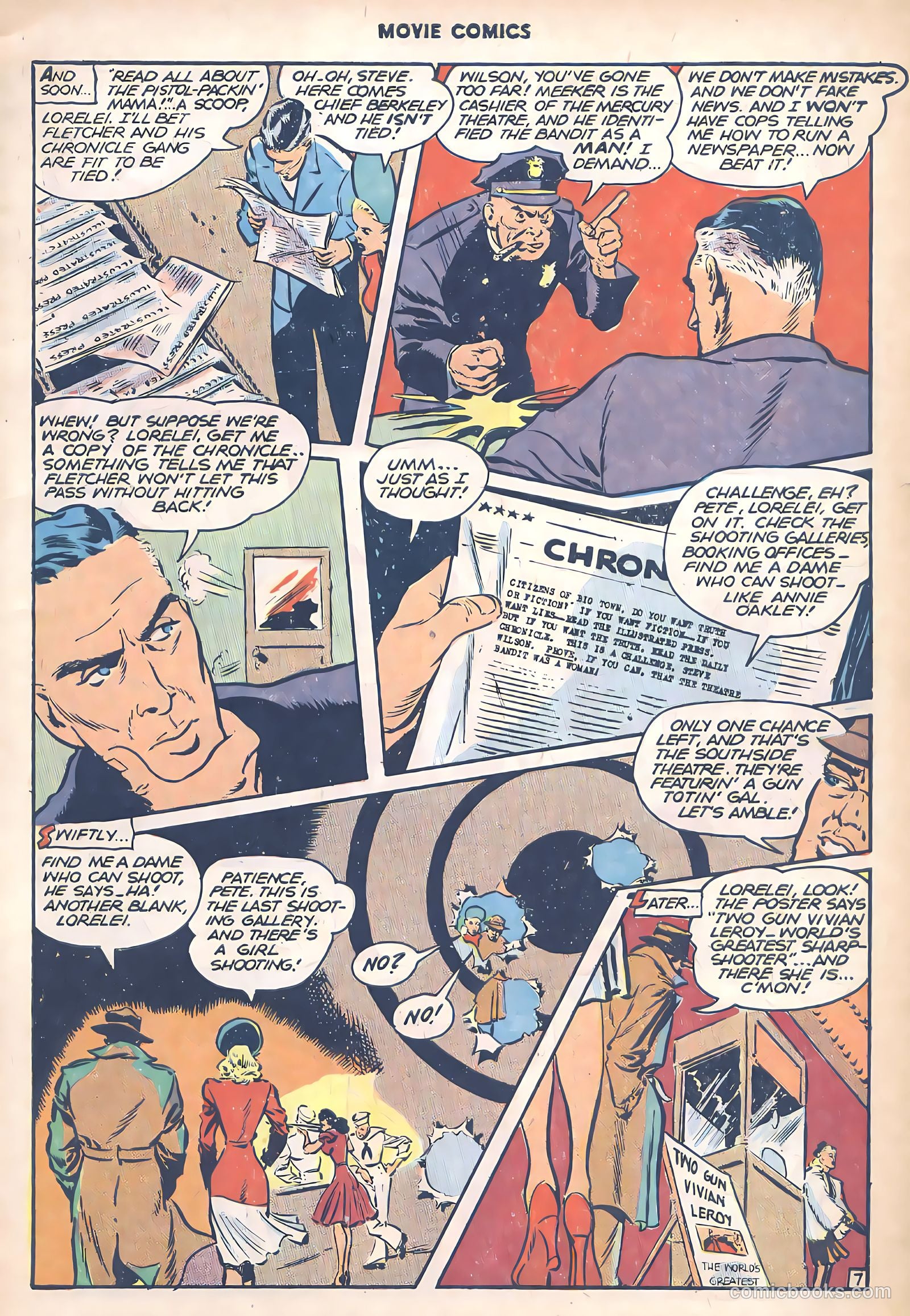 Movie Comics #1 (1946) — page 9 of 52