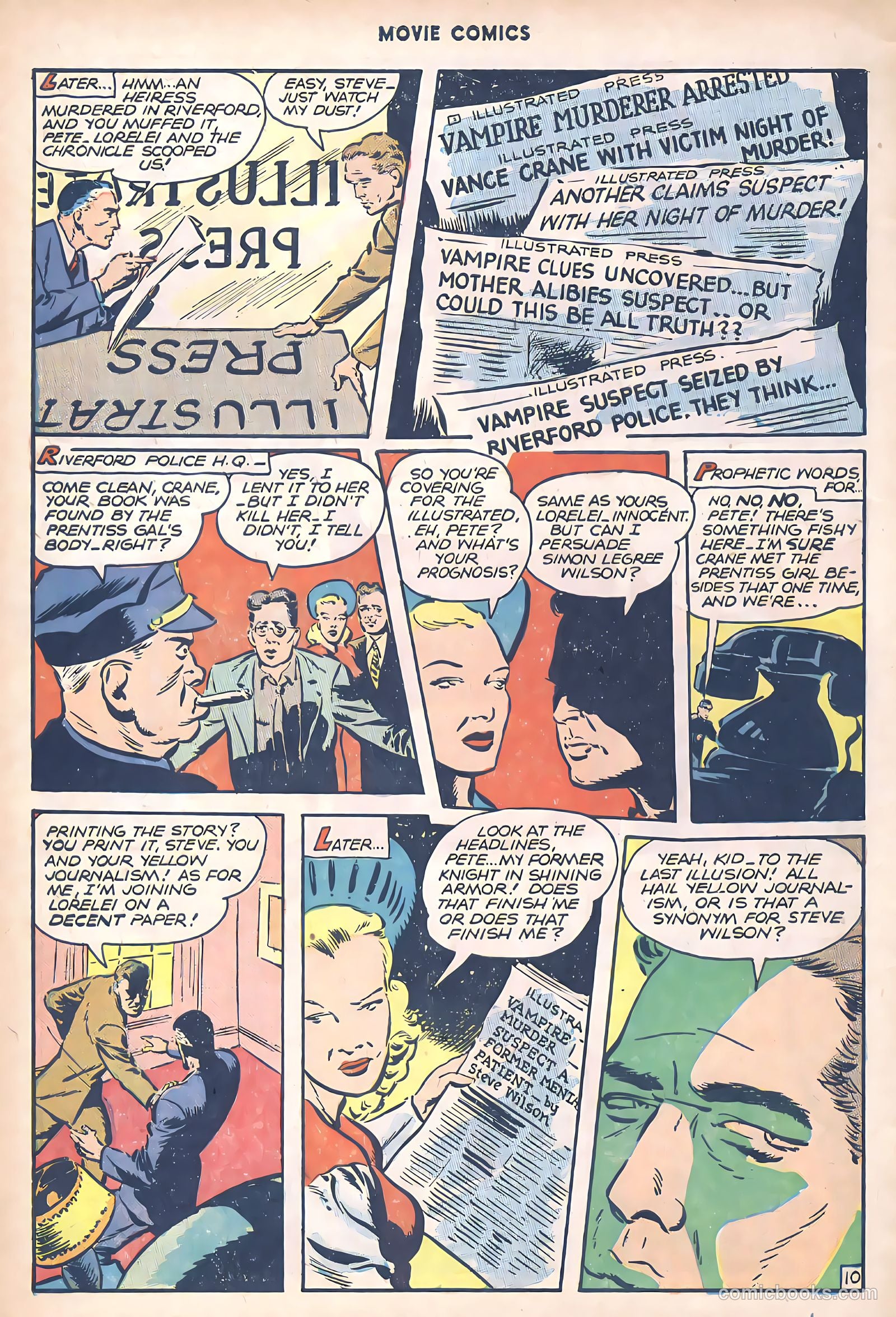 Movie Comics #1 (1946) — page 12 of 52