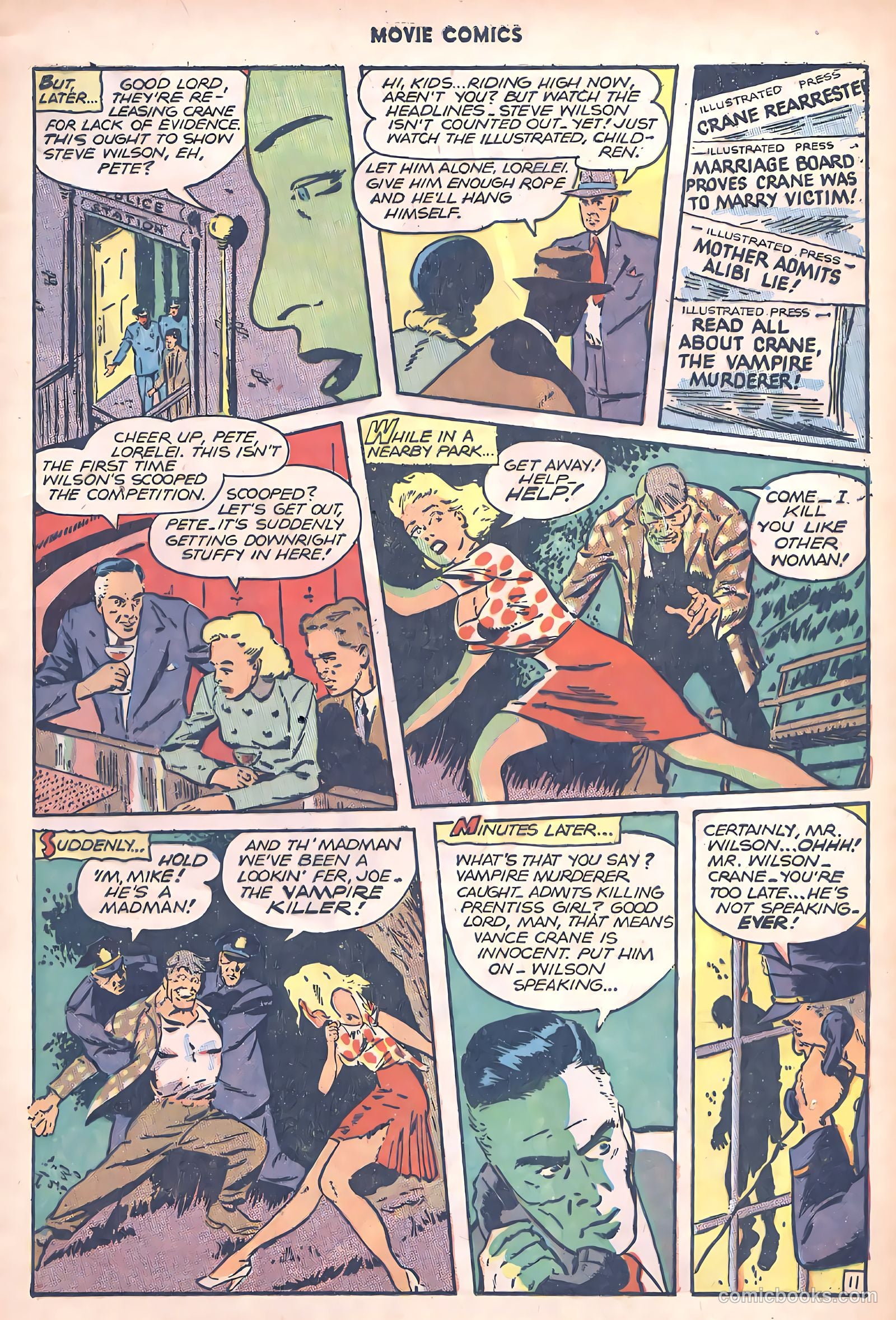Movie Comics #1 (1946) — page 13 of 52