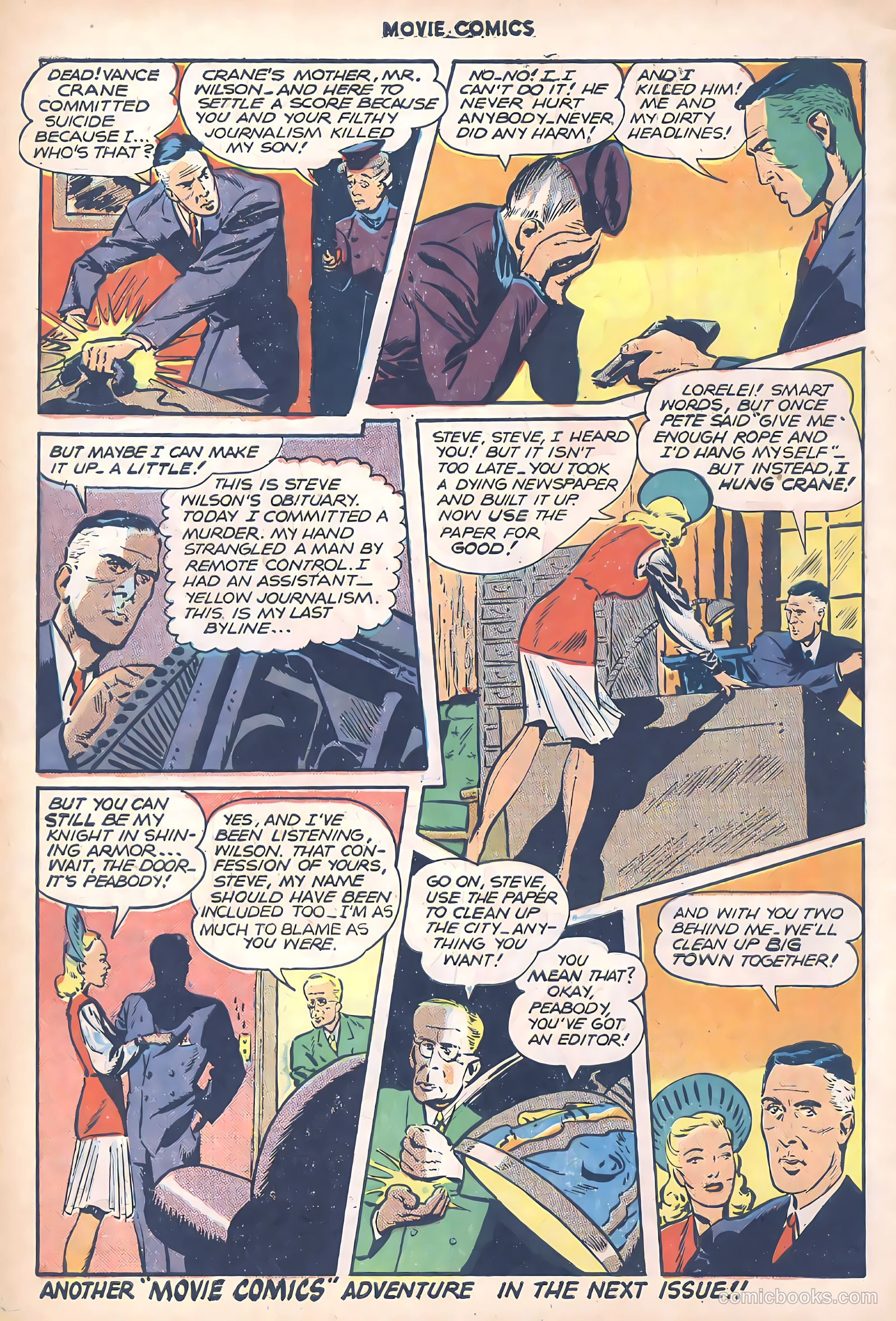 Movie Comics #1 (1946) — page 14 of 52