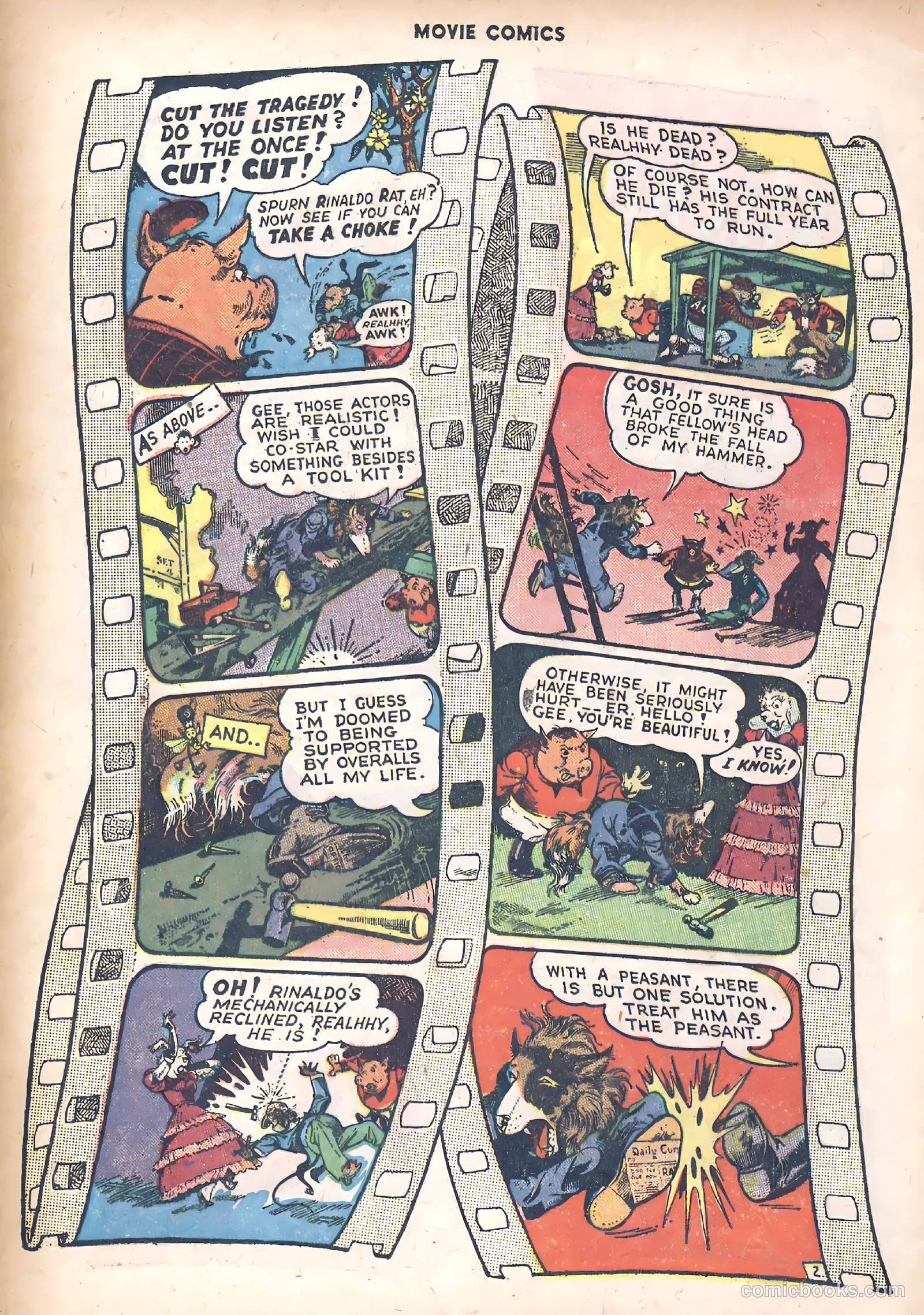 Movie Comics #1 (1946) — page 16 of 52