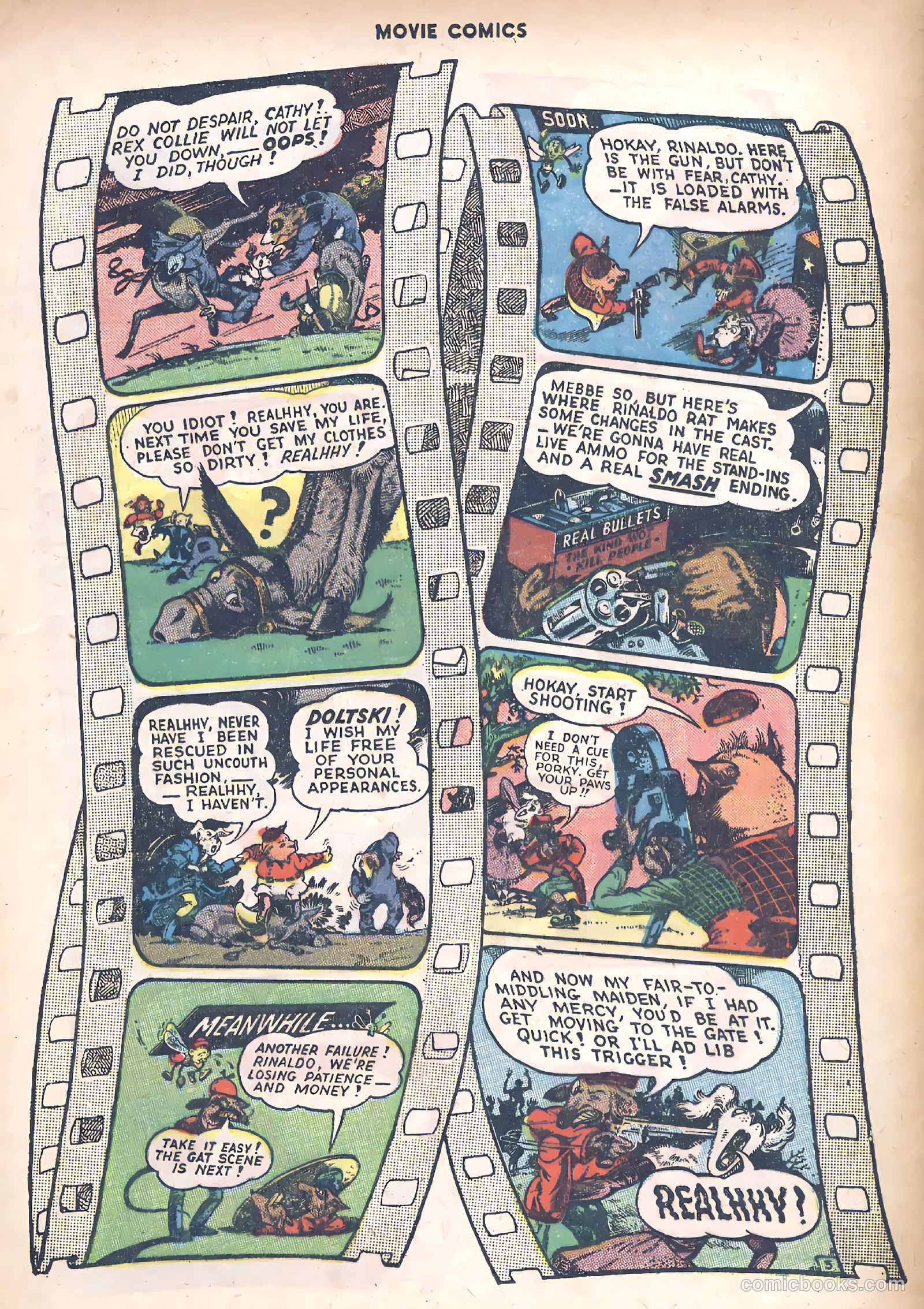 Movie Comics #1 (1946) — page 19 of 52