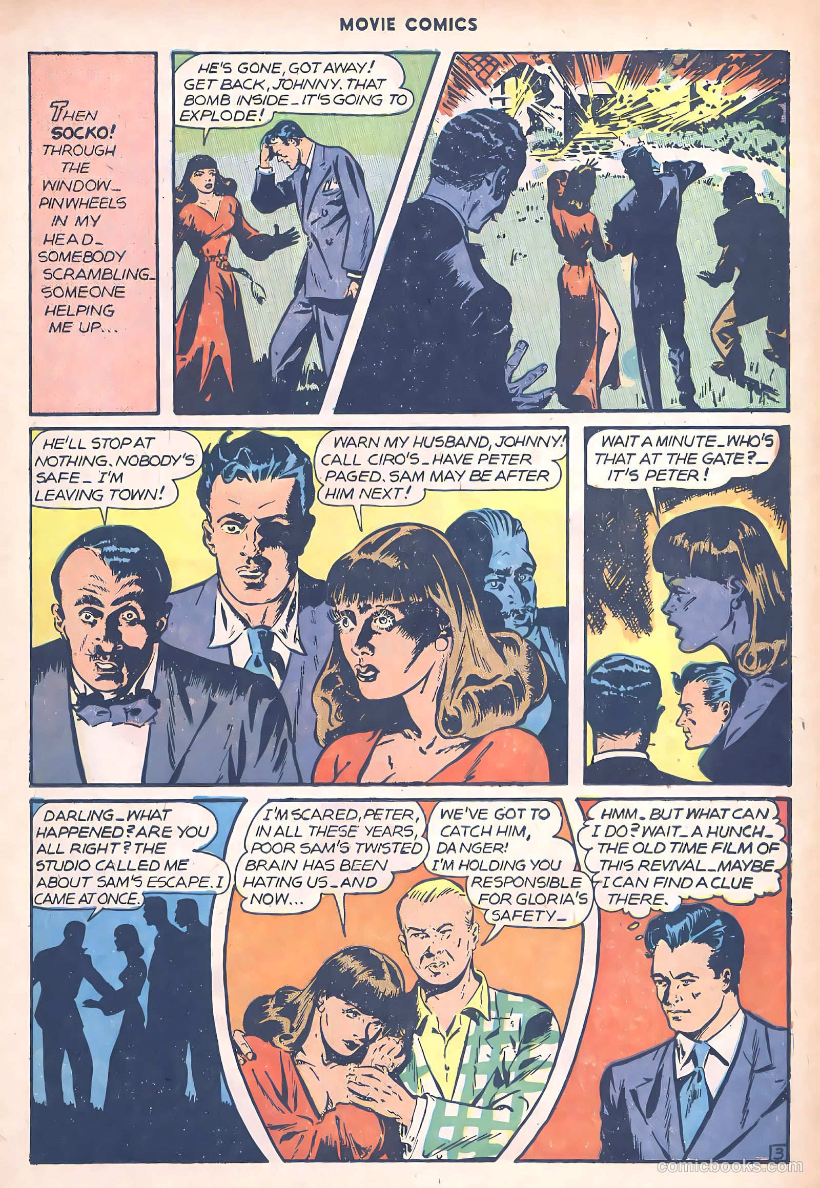 Movie Comics #1 (1946) — page 23 of 52
