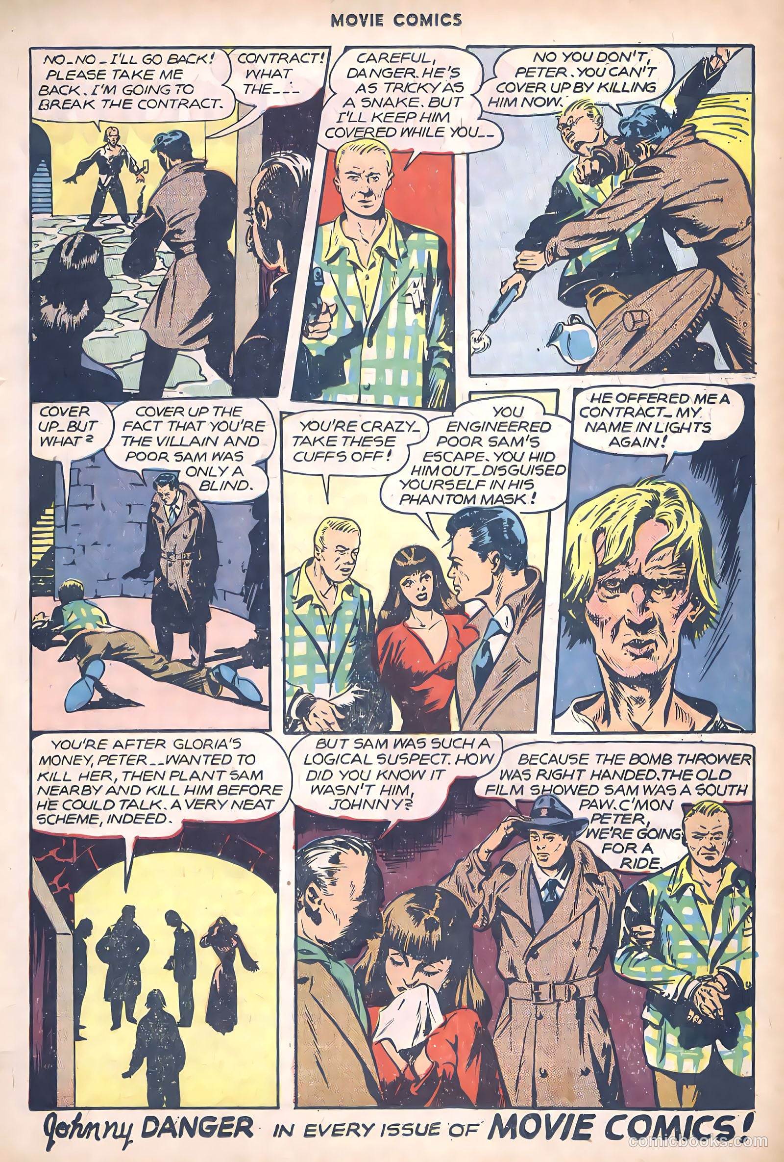 Movie Comics #1 (1946) — page 27 of 52