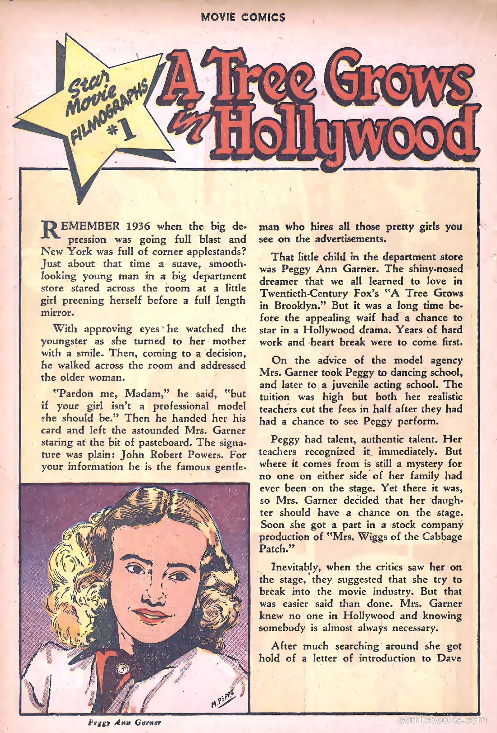 Movie Comics #1 (1946) — page 28 of 52