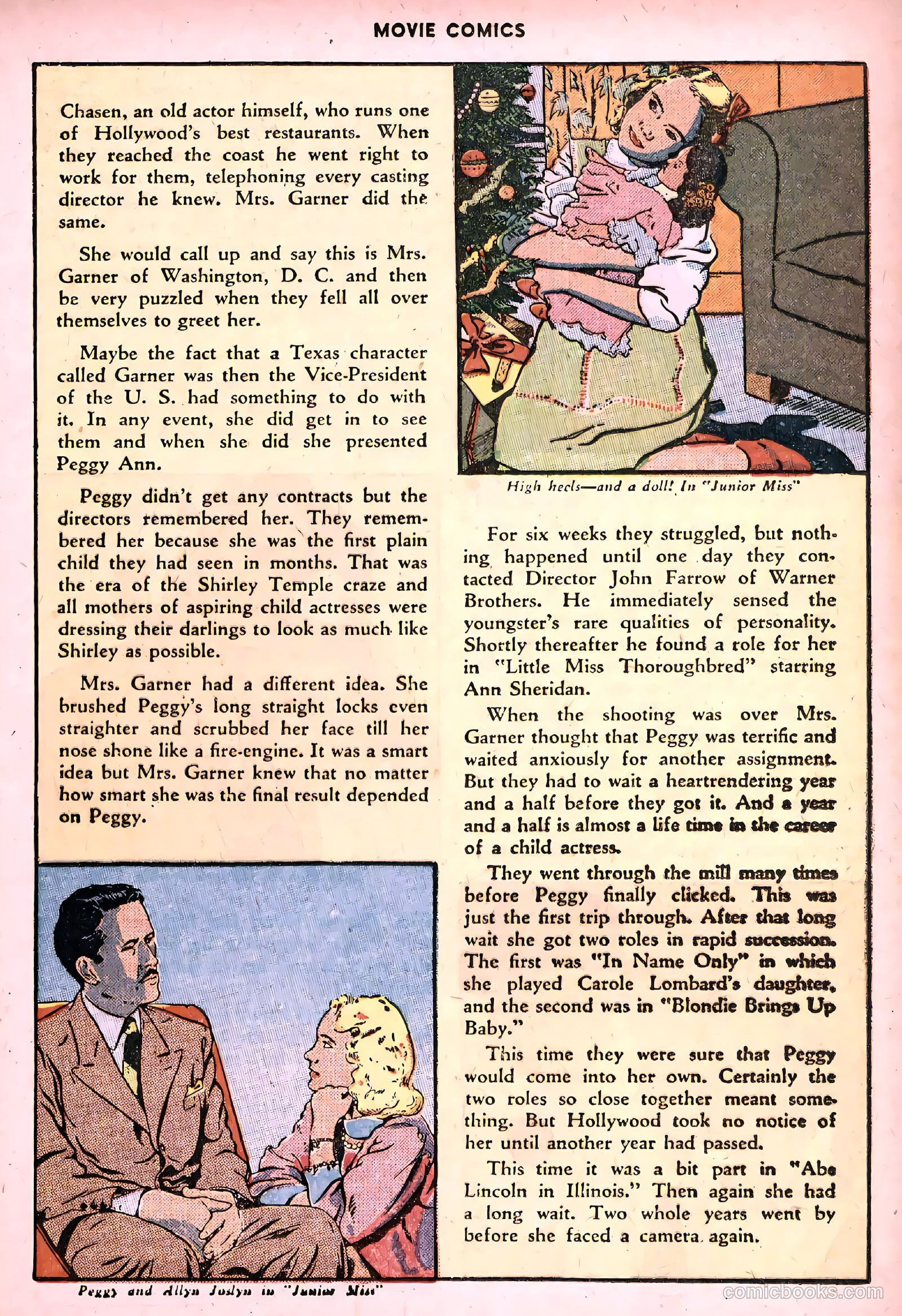 Movie Comics #1 (1946) — page 29 of 52