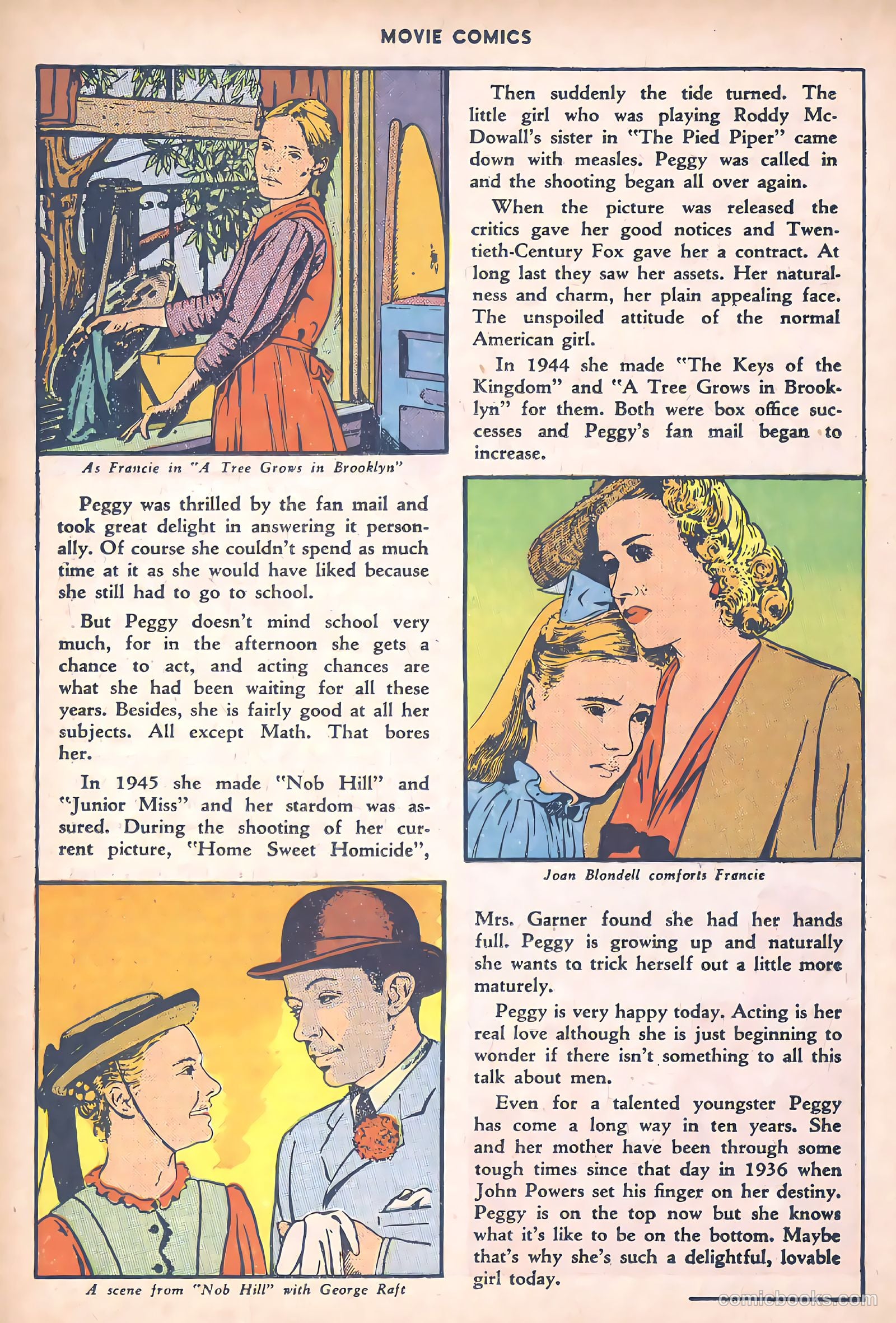 Movie Comics #1 (1946) — page 30 of 52