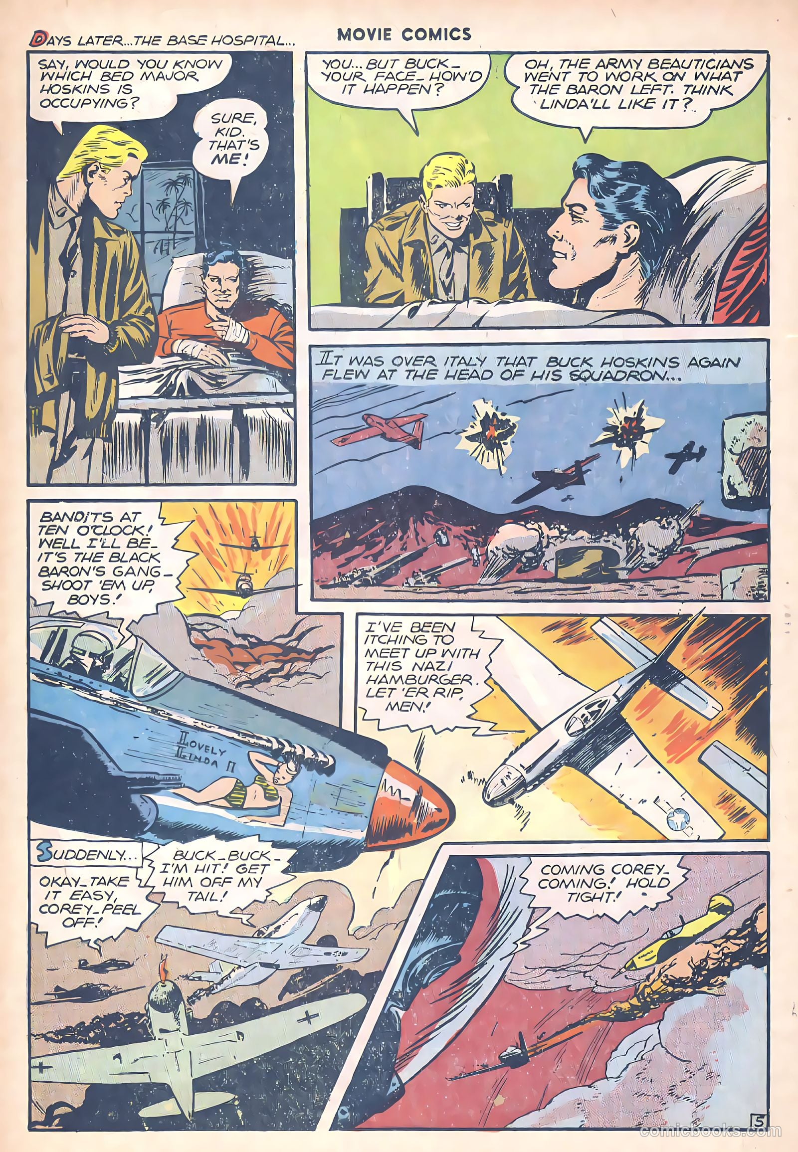 Movie Comics #1 (1946) — page 36 of 52