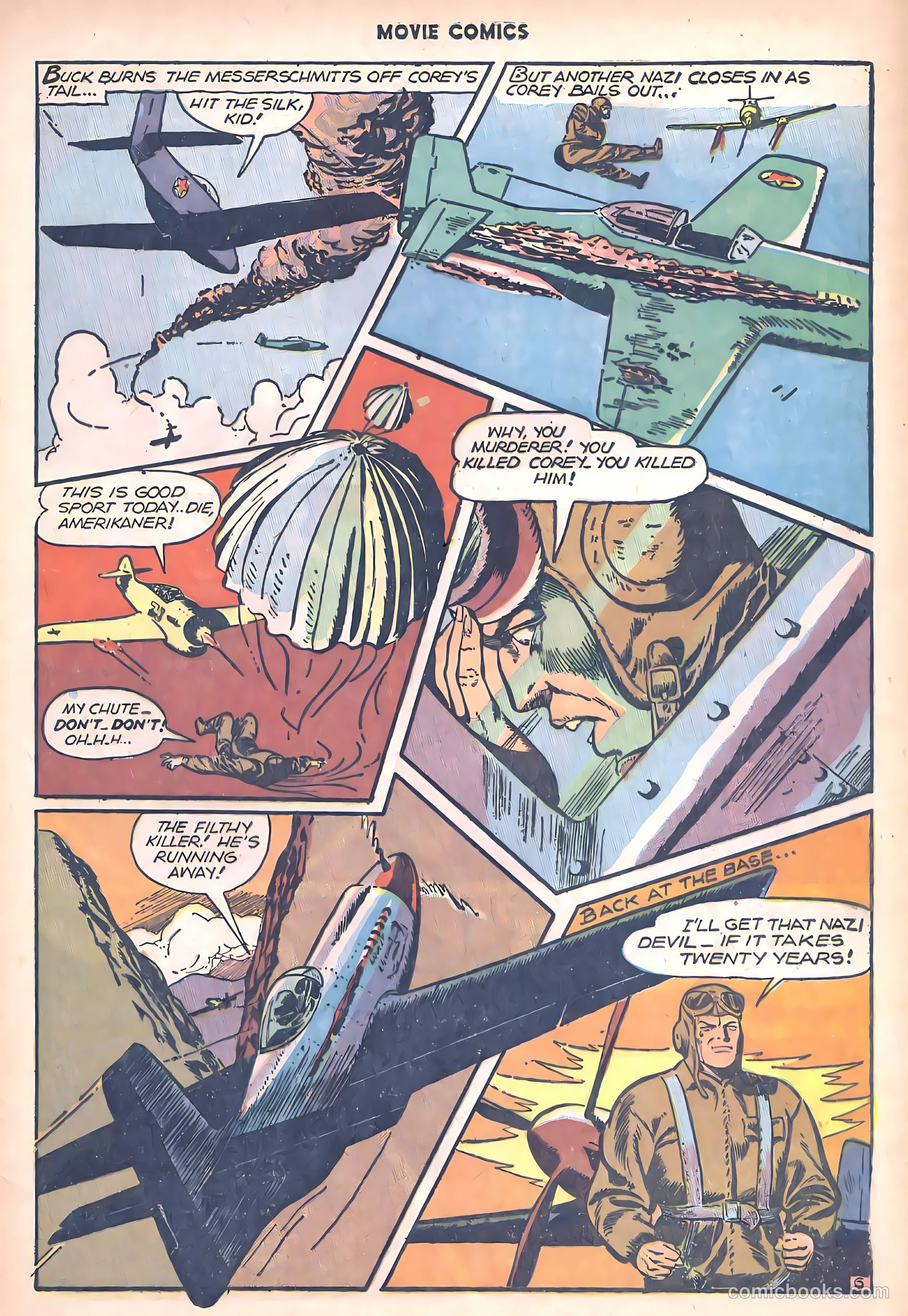 Movie Comics #1 (1946) — page 37 of 52