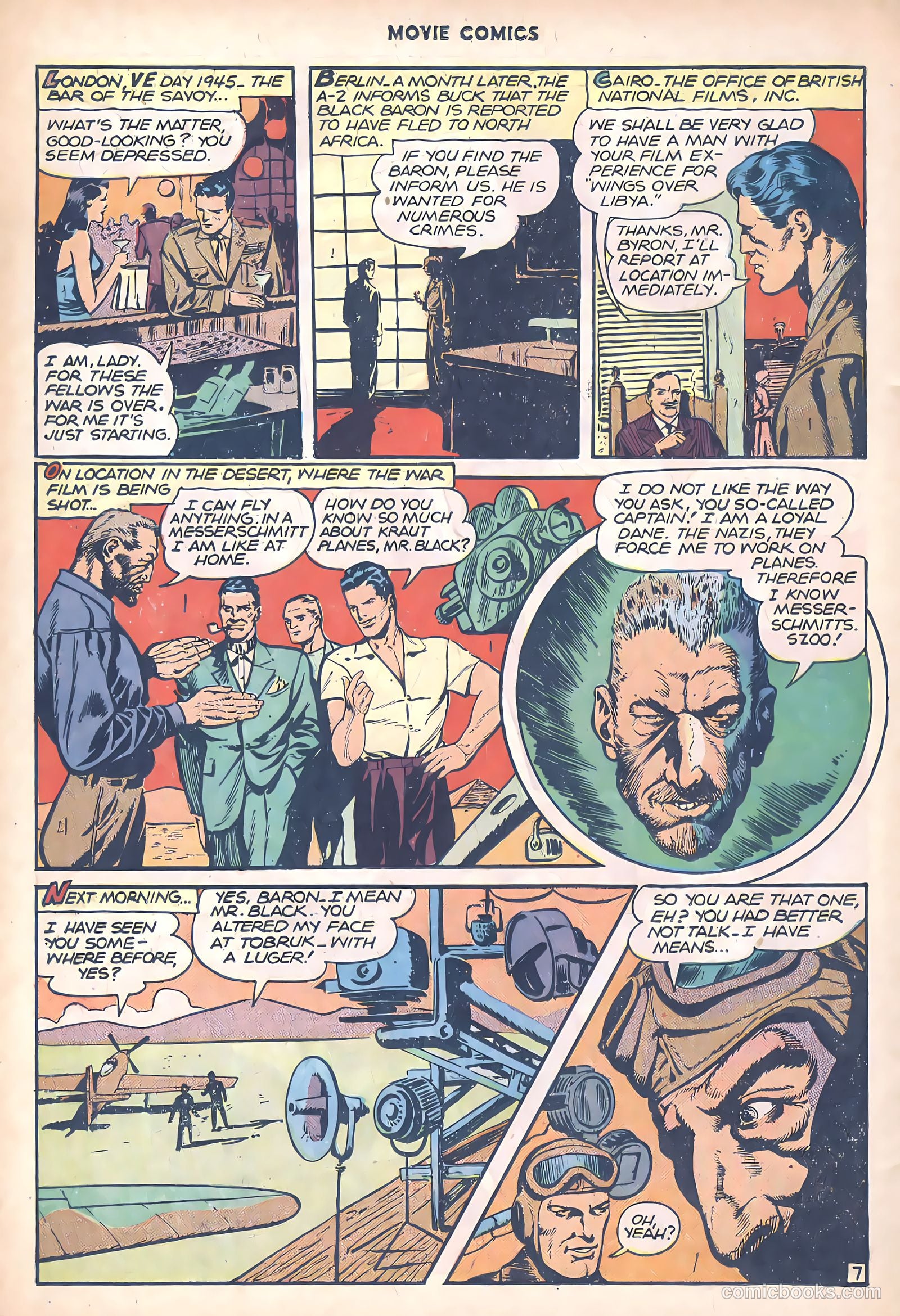 Movie Comics #1 (1946) — page 38 of 52