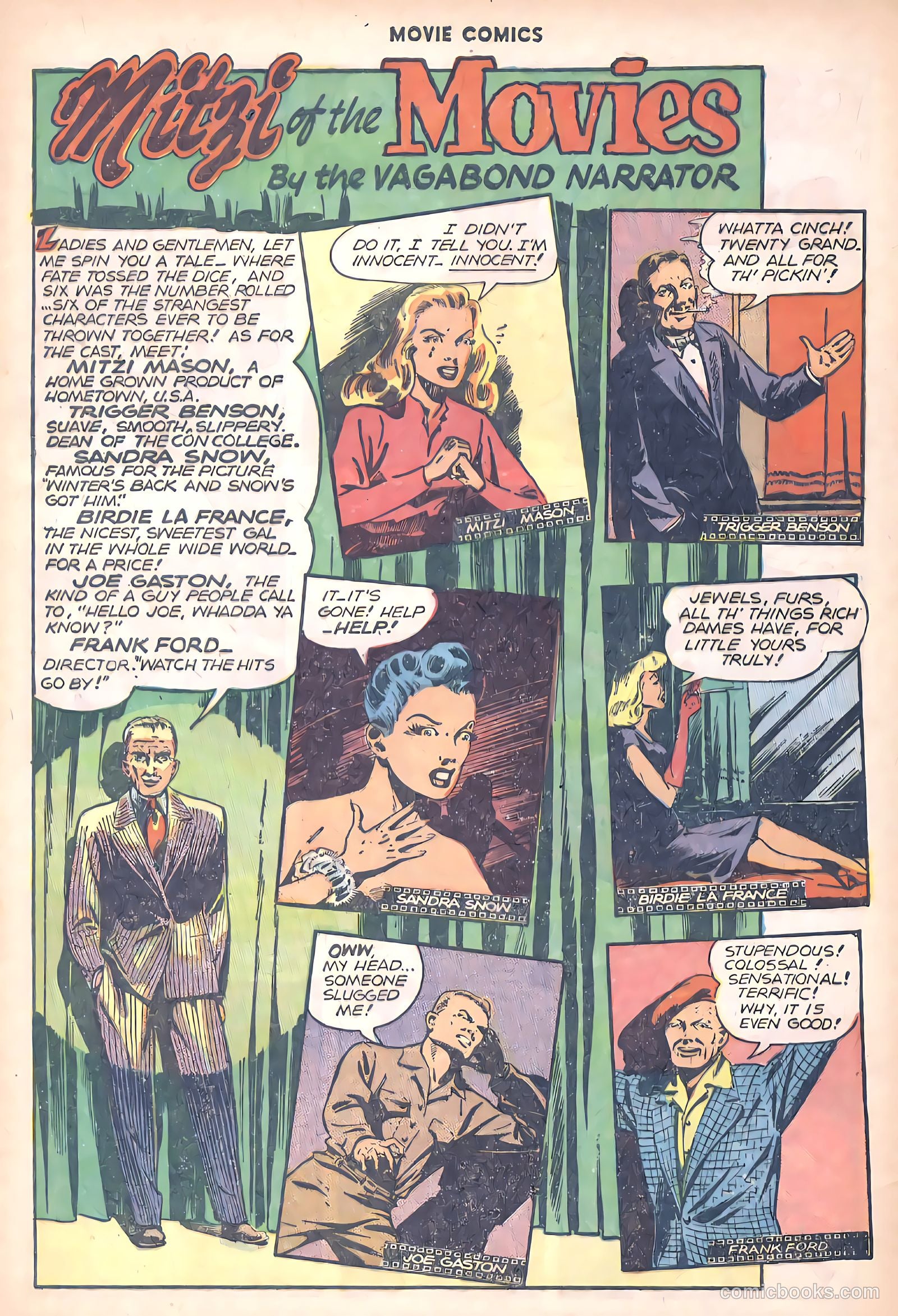 Movie Comics #1 (1946) — page 42 of 52