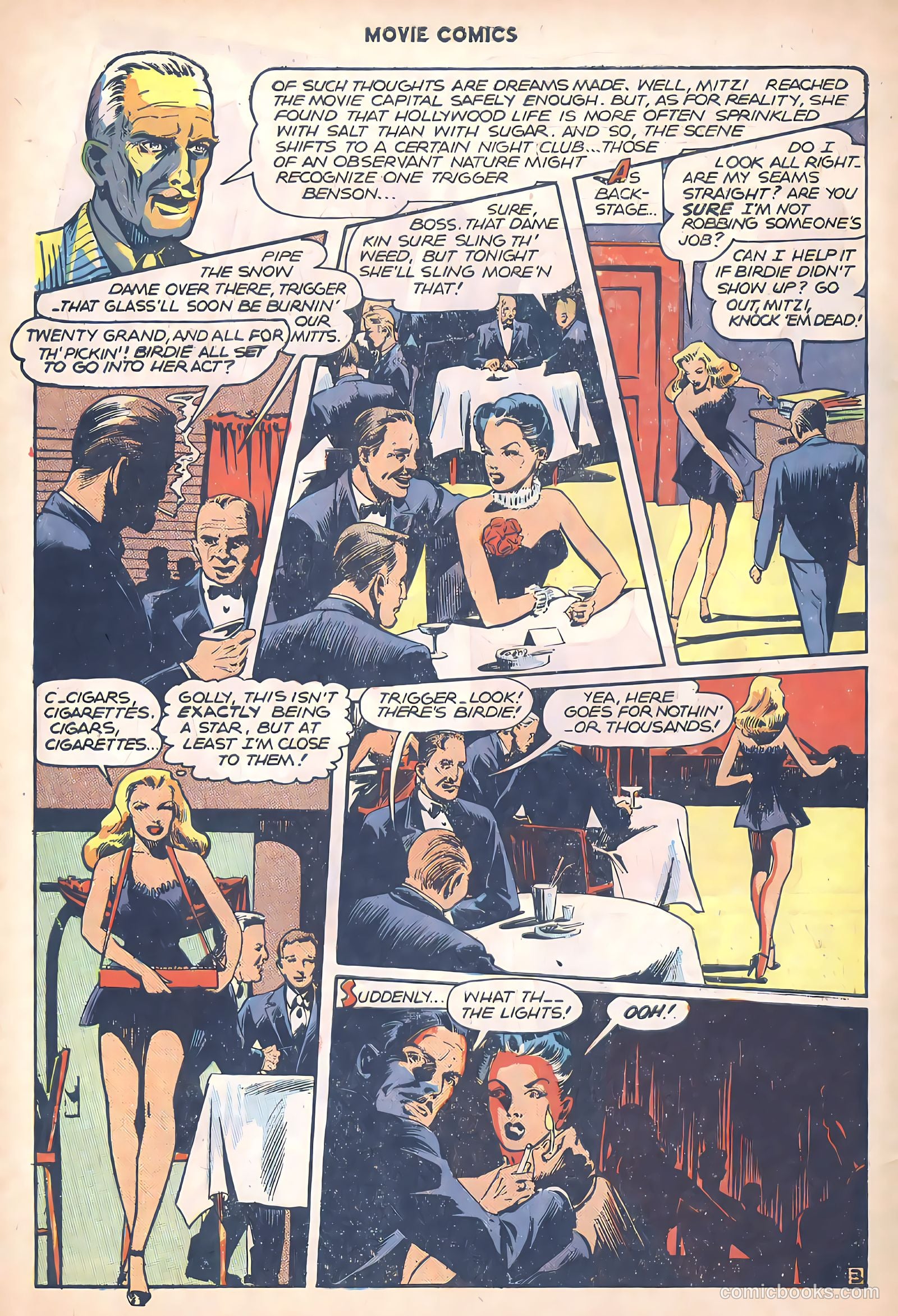 Movie Comics #1 (1946) — page 44 of 52