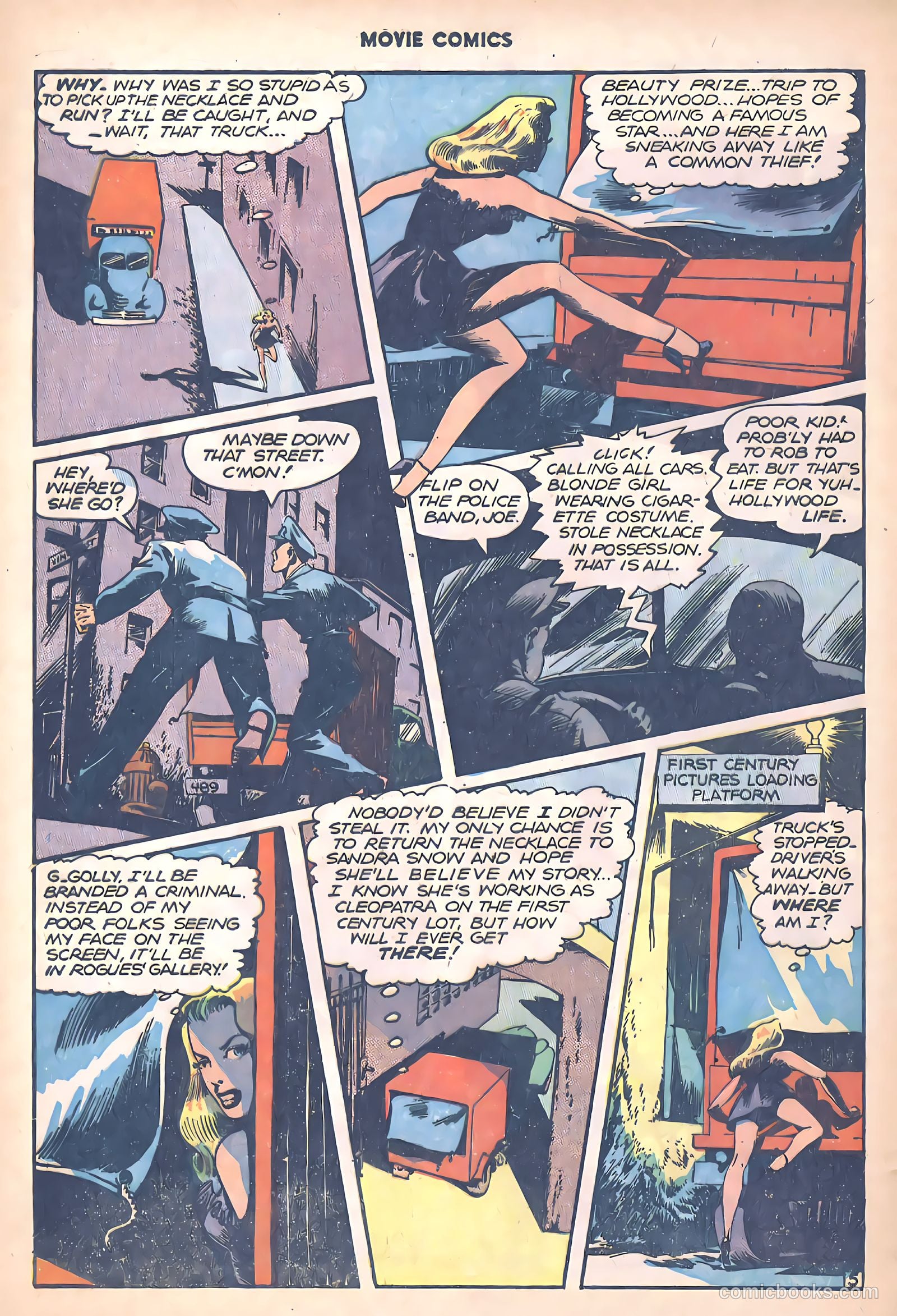 Movie Comics #1 (1946) — page 46 of 52