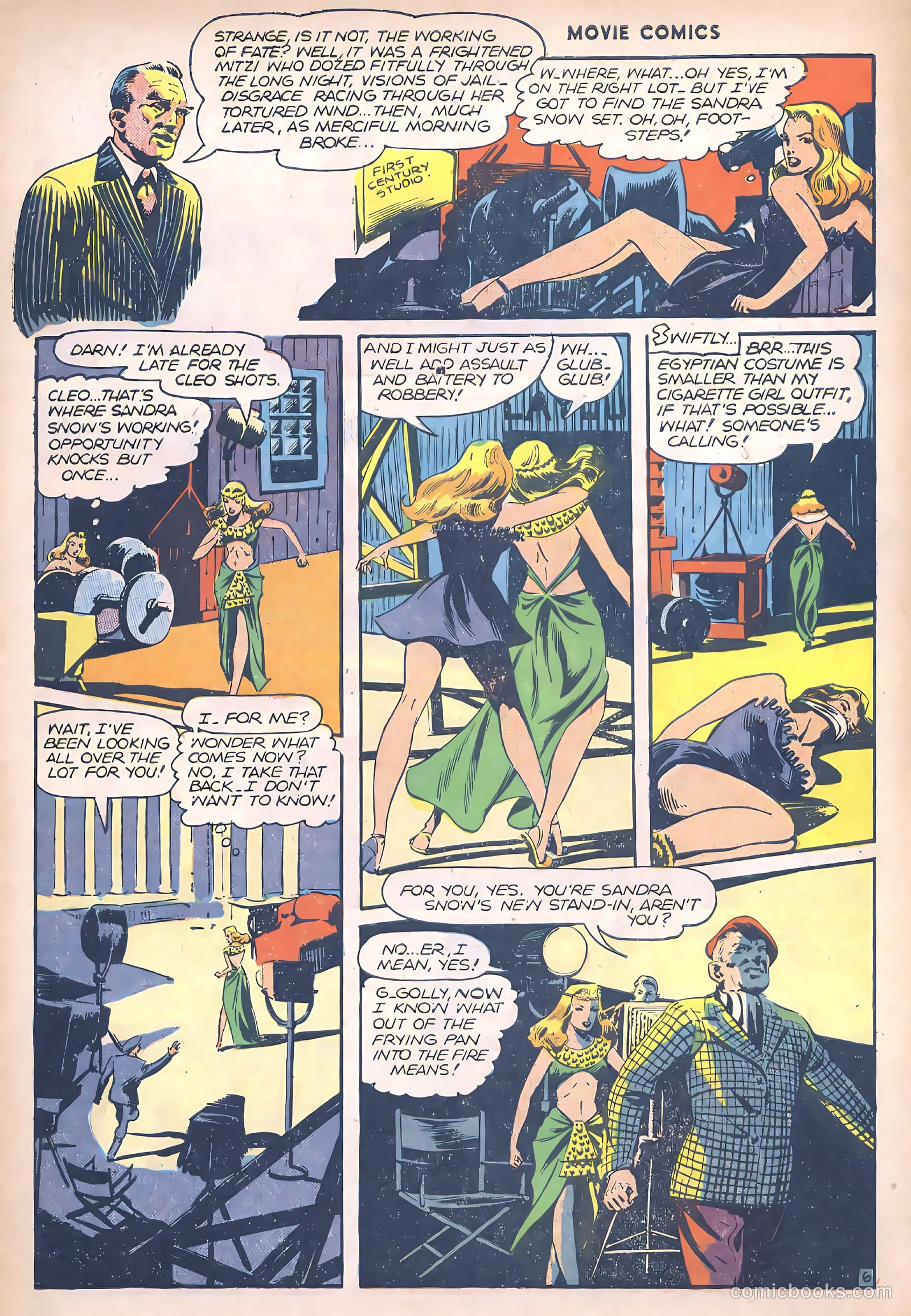 Movie Comics #1 (1946) — page 47 of 52