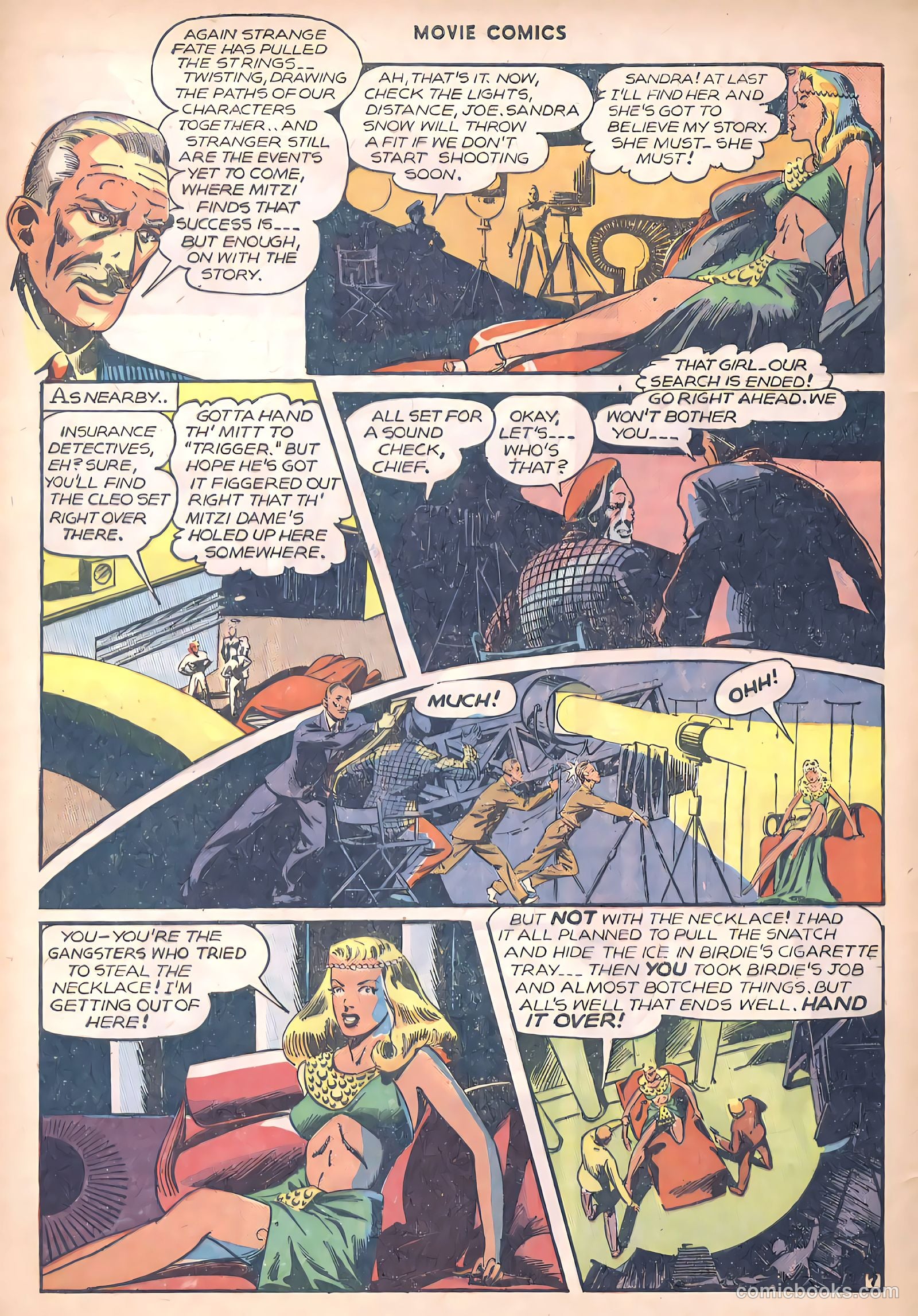 Movie Comics #1 (1946) — page 48 of 52
