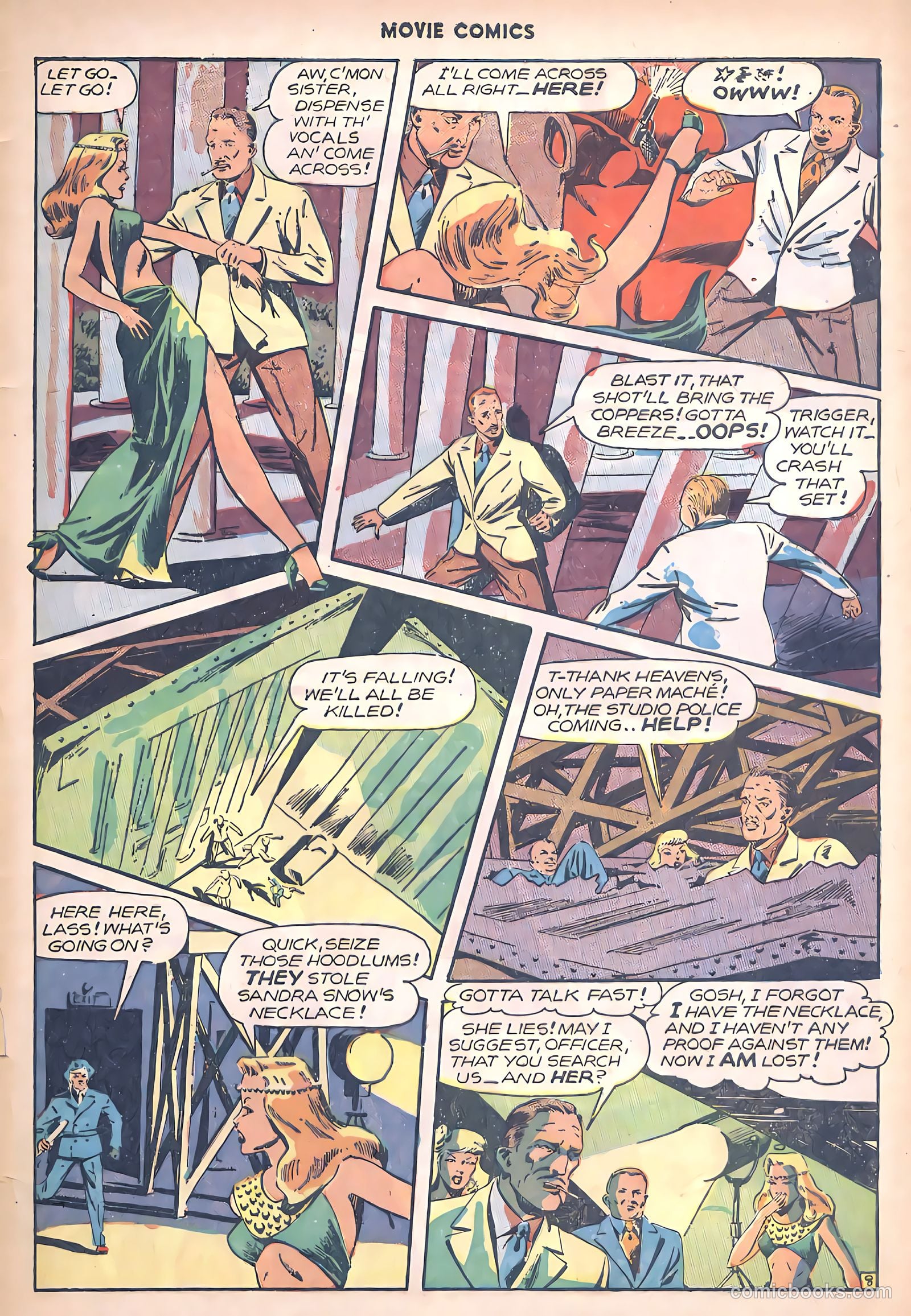 Movie Comics #1 (1946) — page 49 of 52