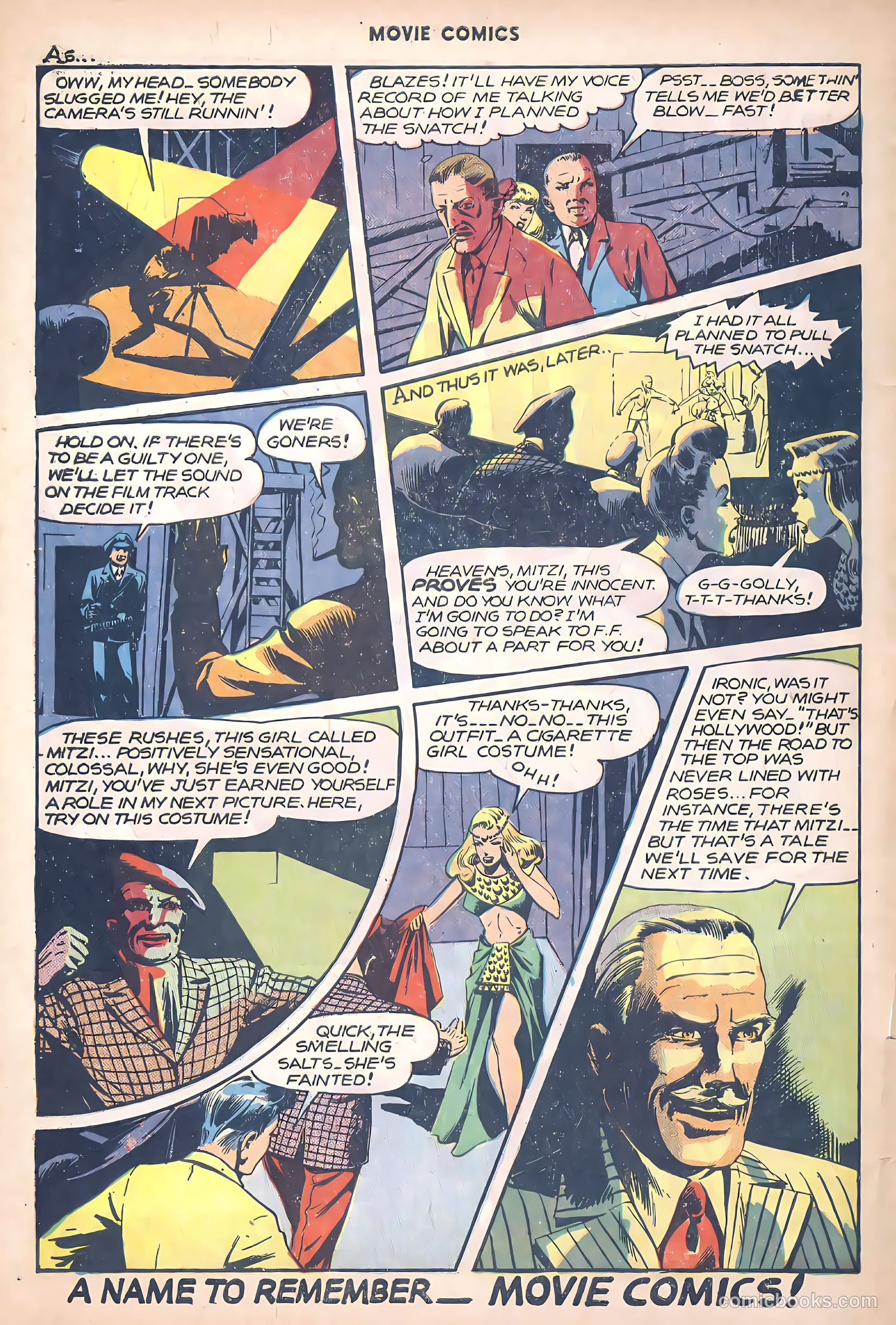 Movie Comics #1 (1946) — page 50 of 52