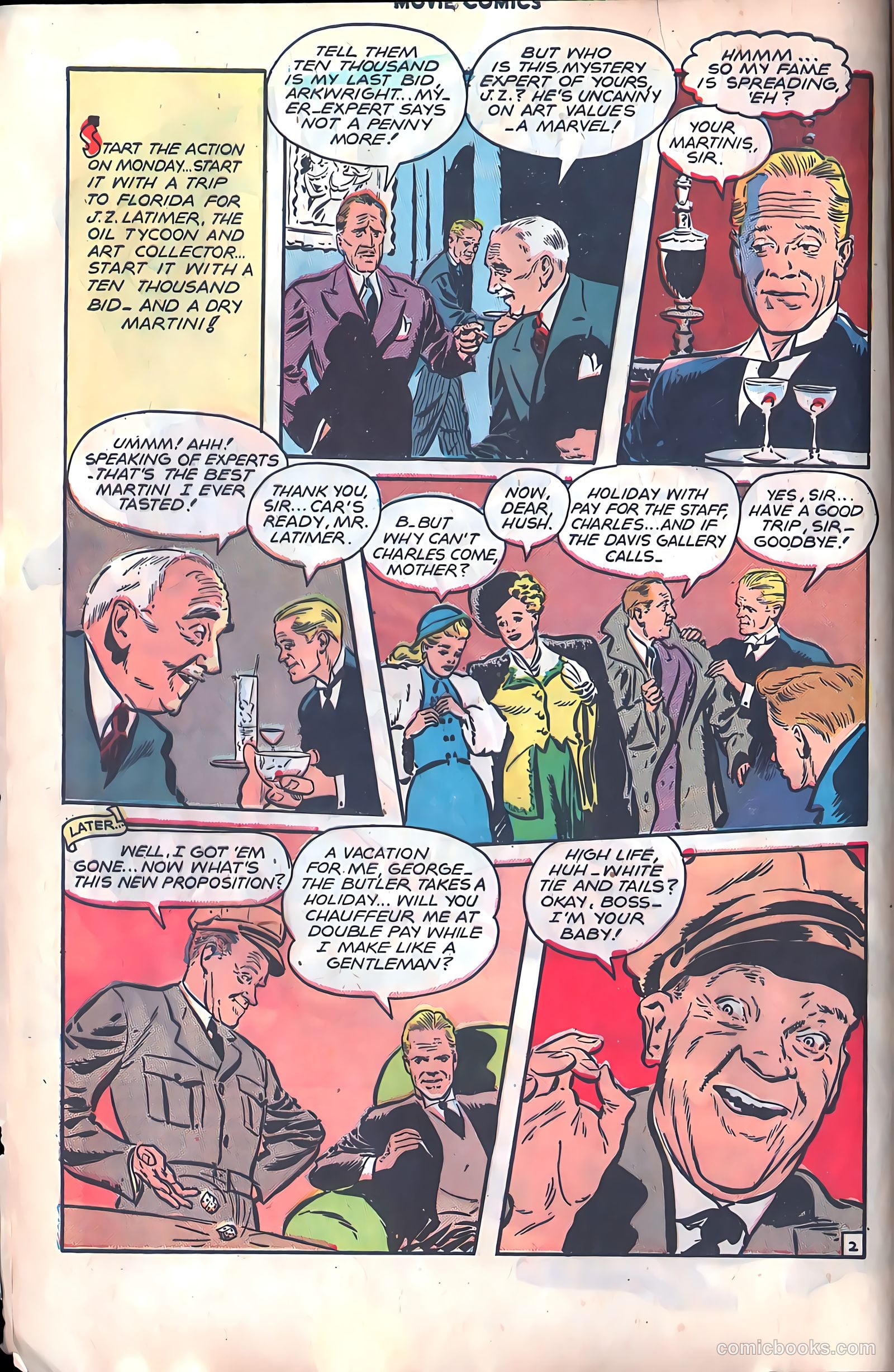 Movie Comics #2 (1947) — page 4 of 52
