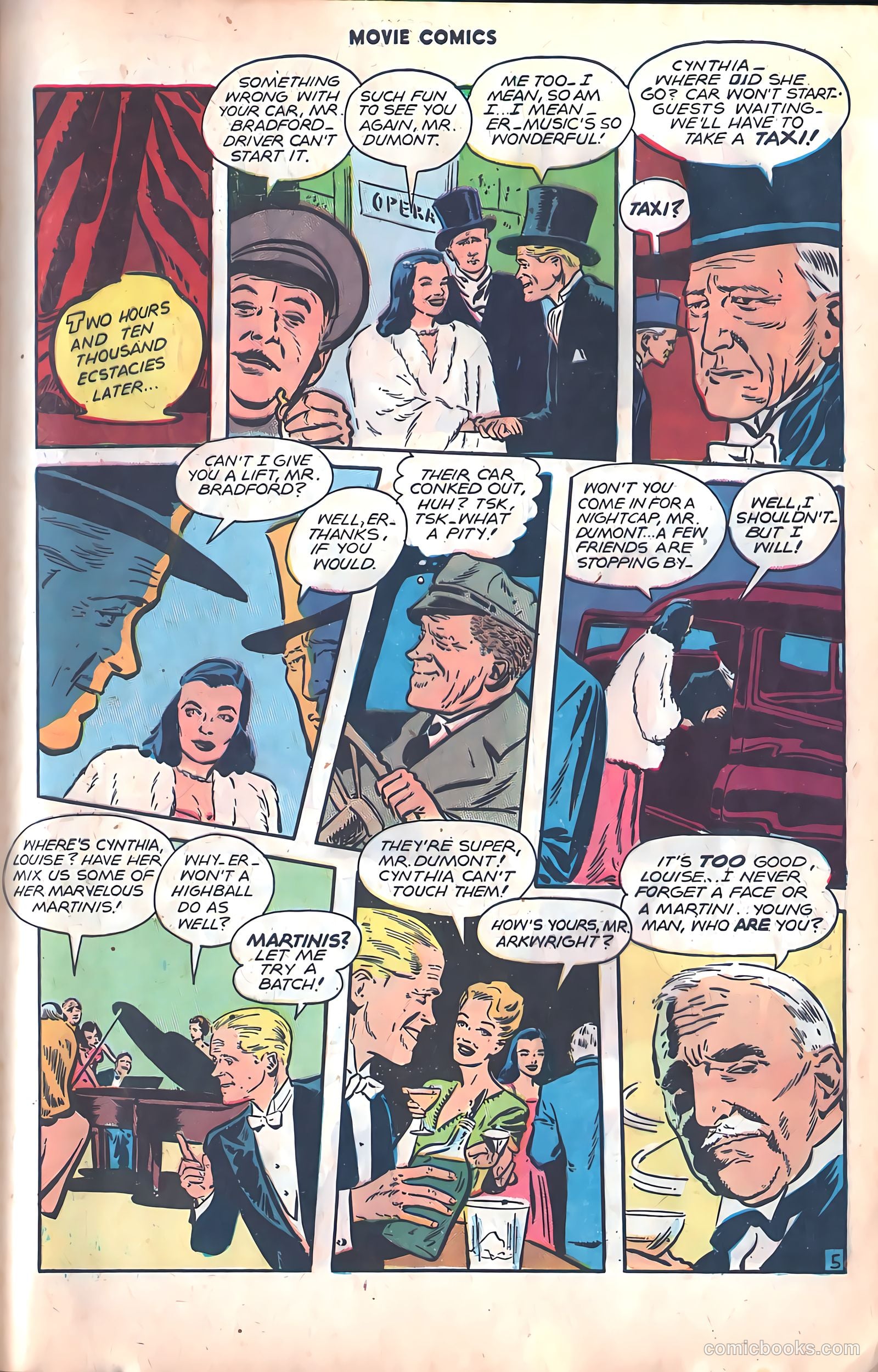 Movie Comics #2 (1947) — page 7 of 52