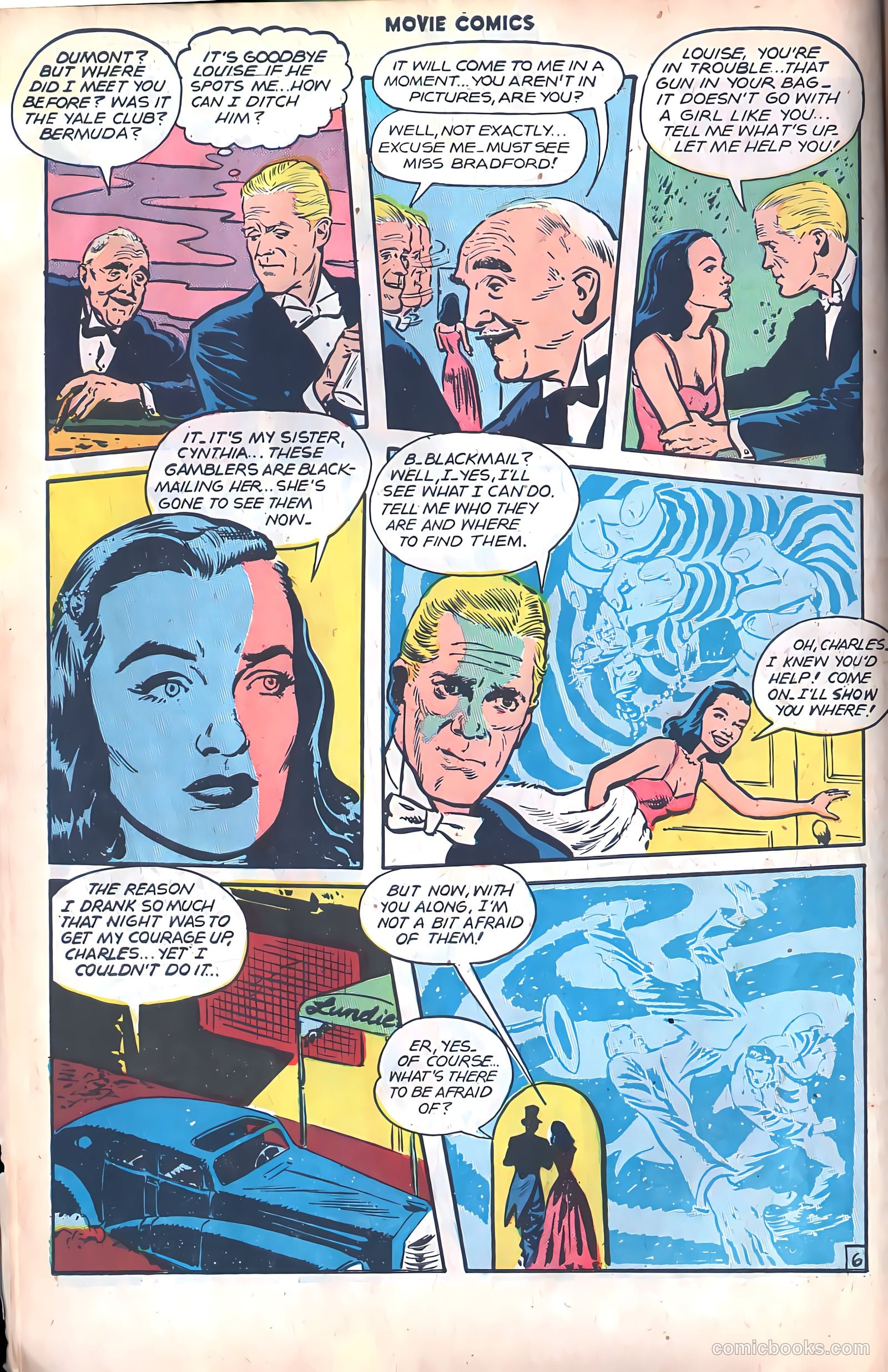 Movie Comics #2 (1947) — page 8 of 52