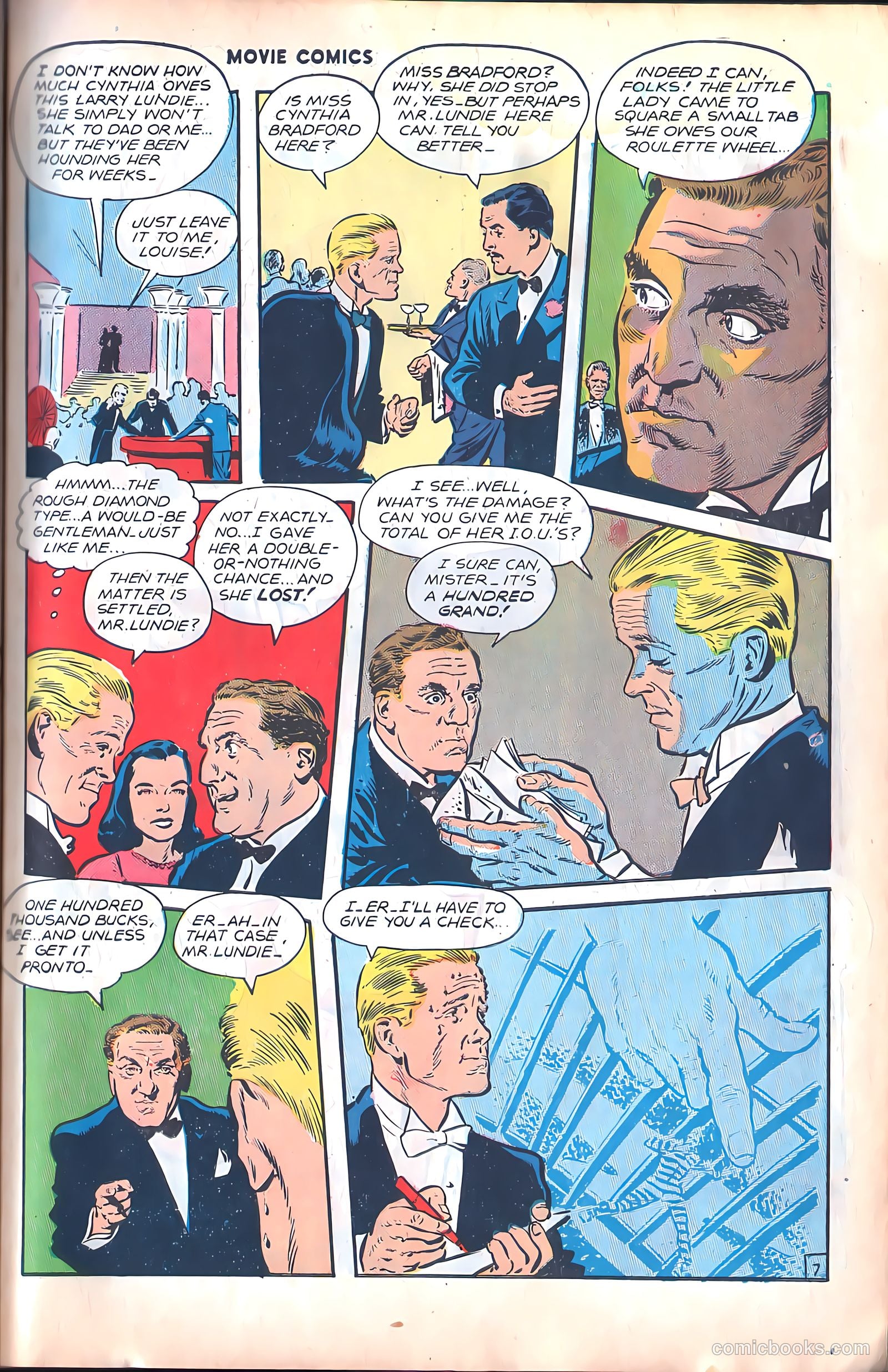 Movie Comics #2 (1947) — page 9 of 52