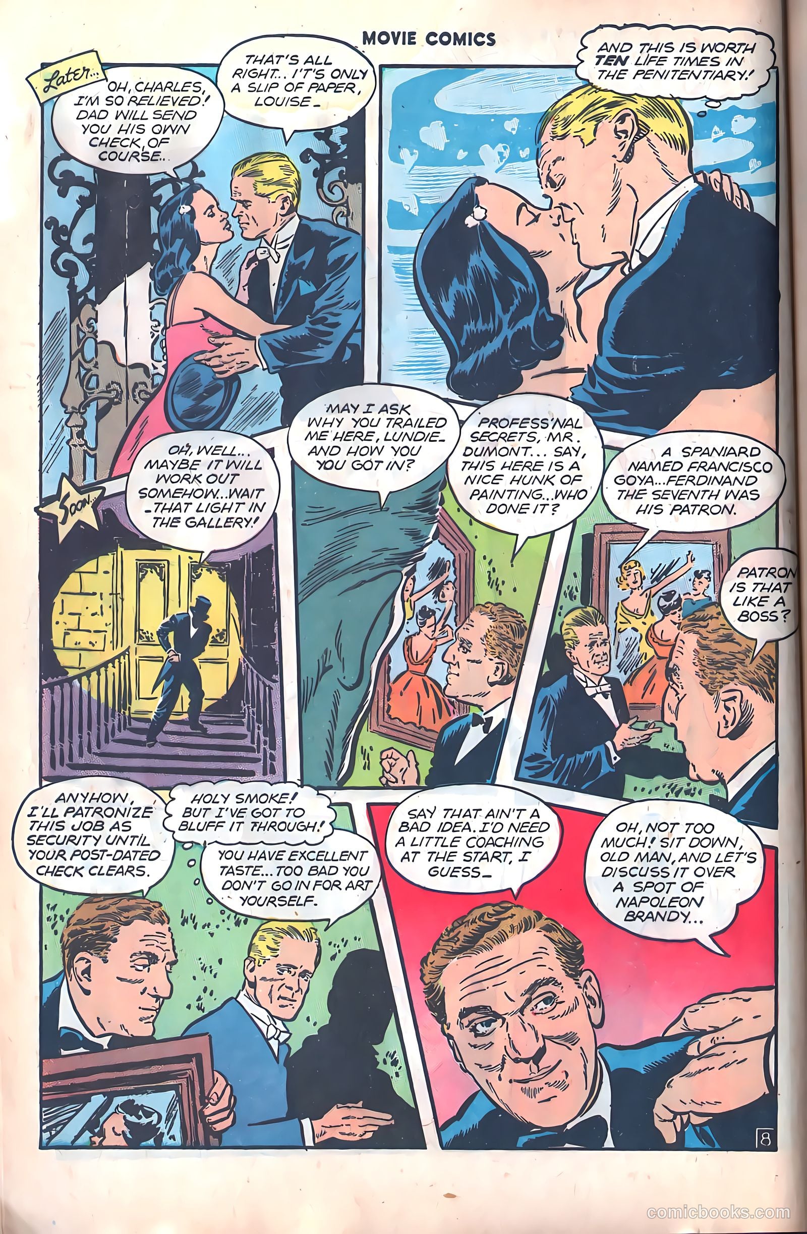 Movie Comics #2 (1947) — page 10 of 52