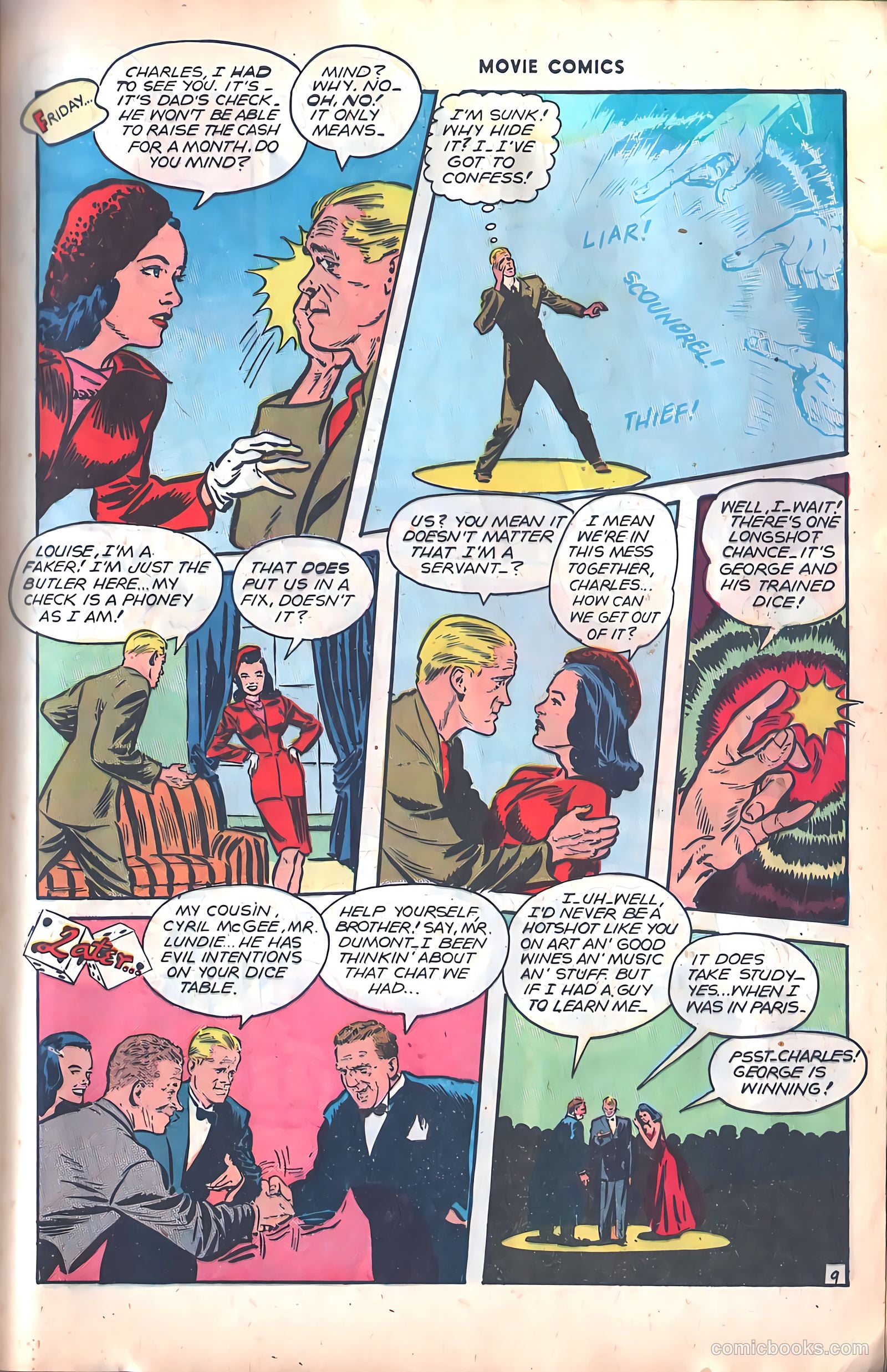 Movie Comics #2 (1947) — page 11 of 52