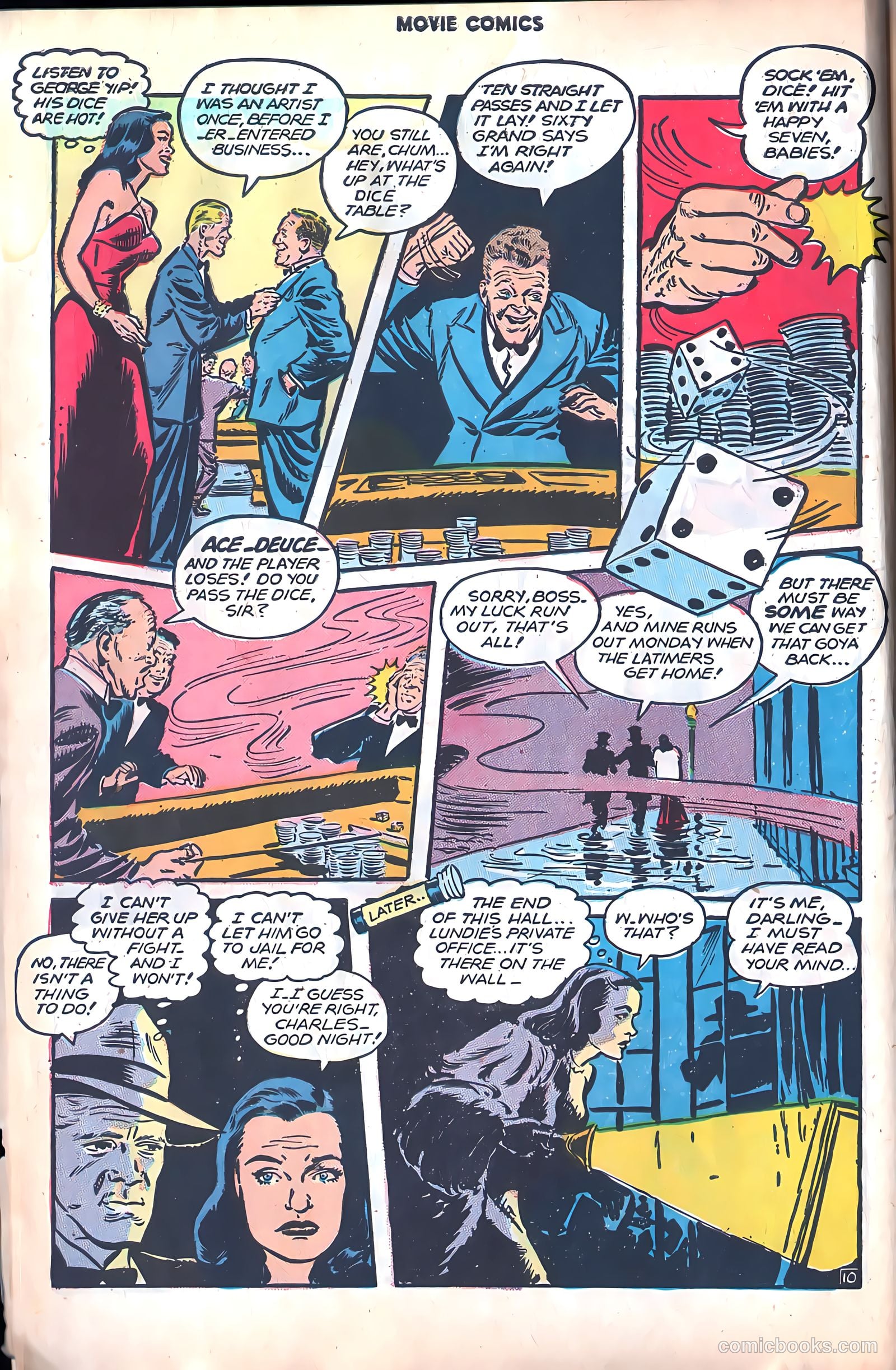 Movie Comics #2 (1947) — page 12 of 52
