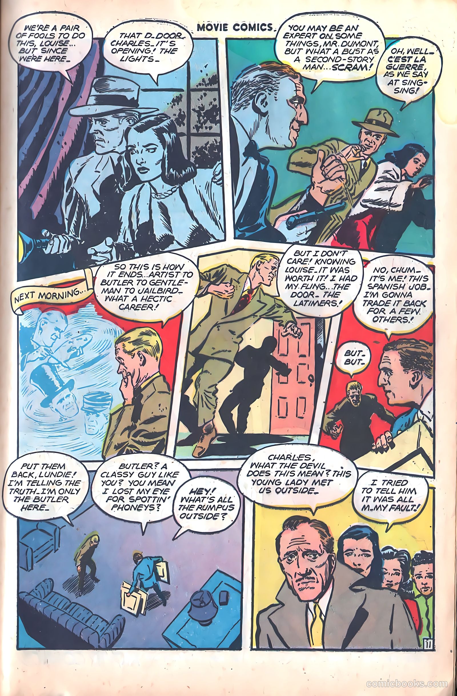 Movie Comics #2 (1947) — page 13 of 52
