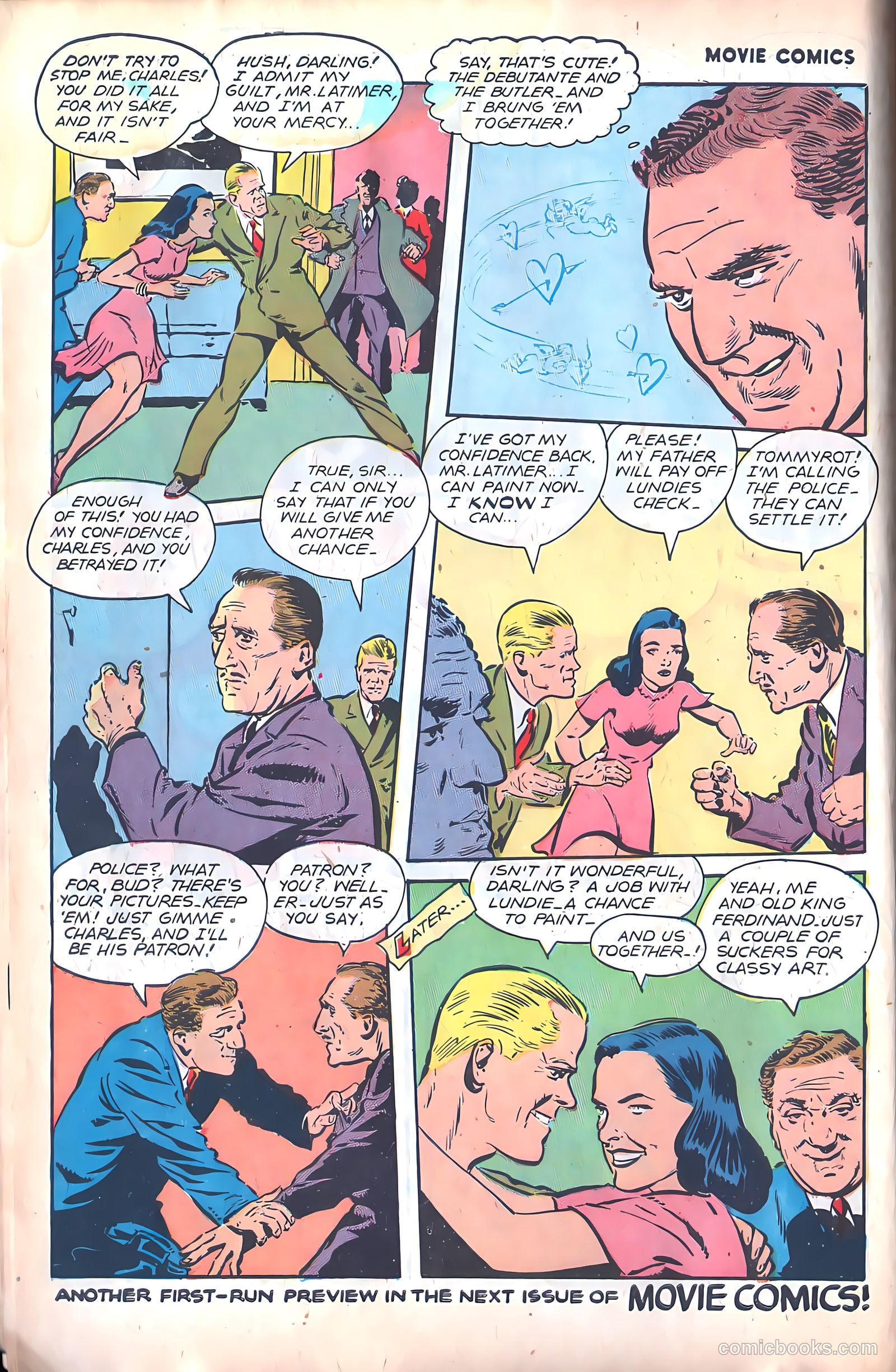 Movie Comics #2 (1947) — page 14 of 52