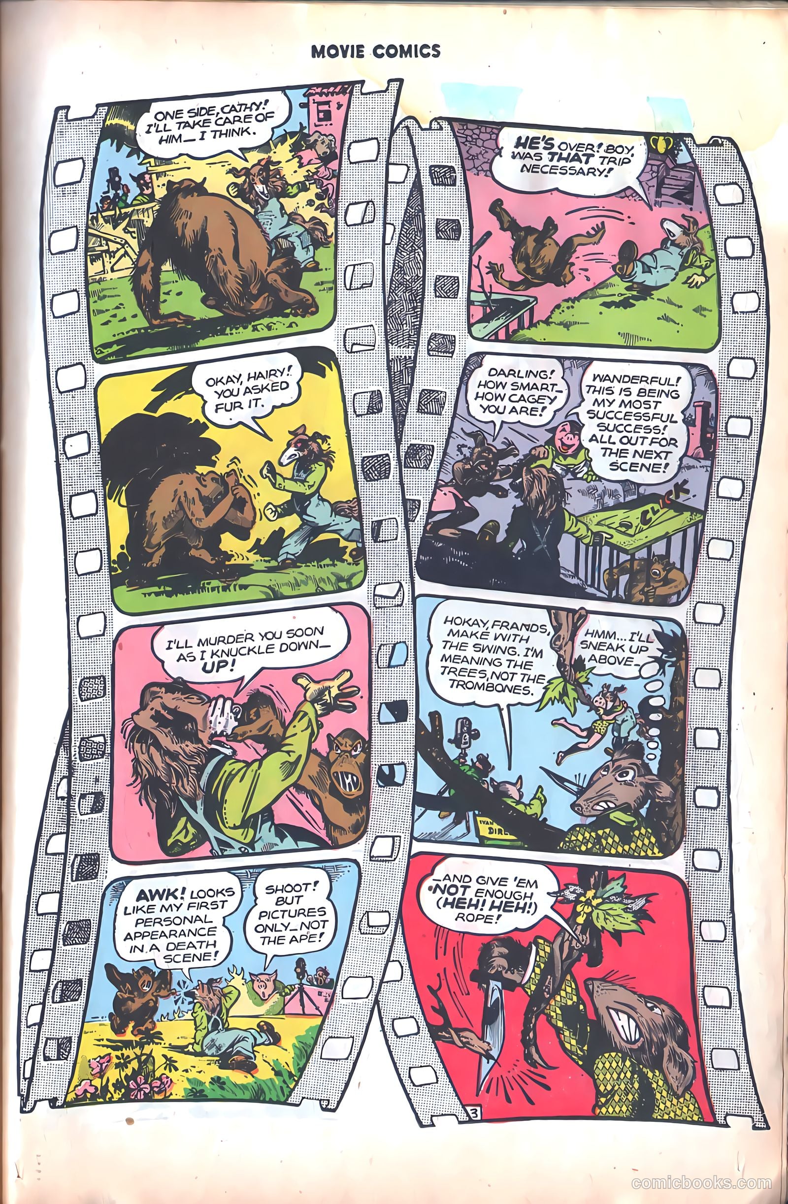 Movie Comics #2 (1947) — page 17 of 52