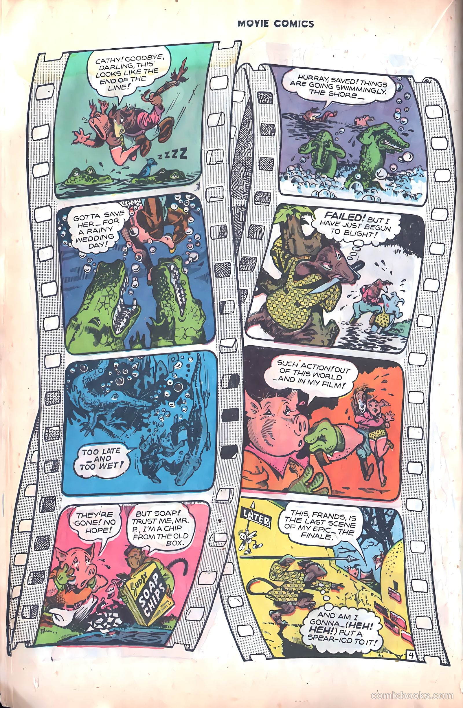 Movie Comics #2 (1947) — page 18 of 52