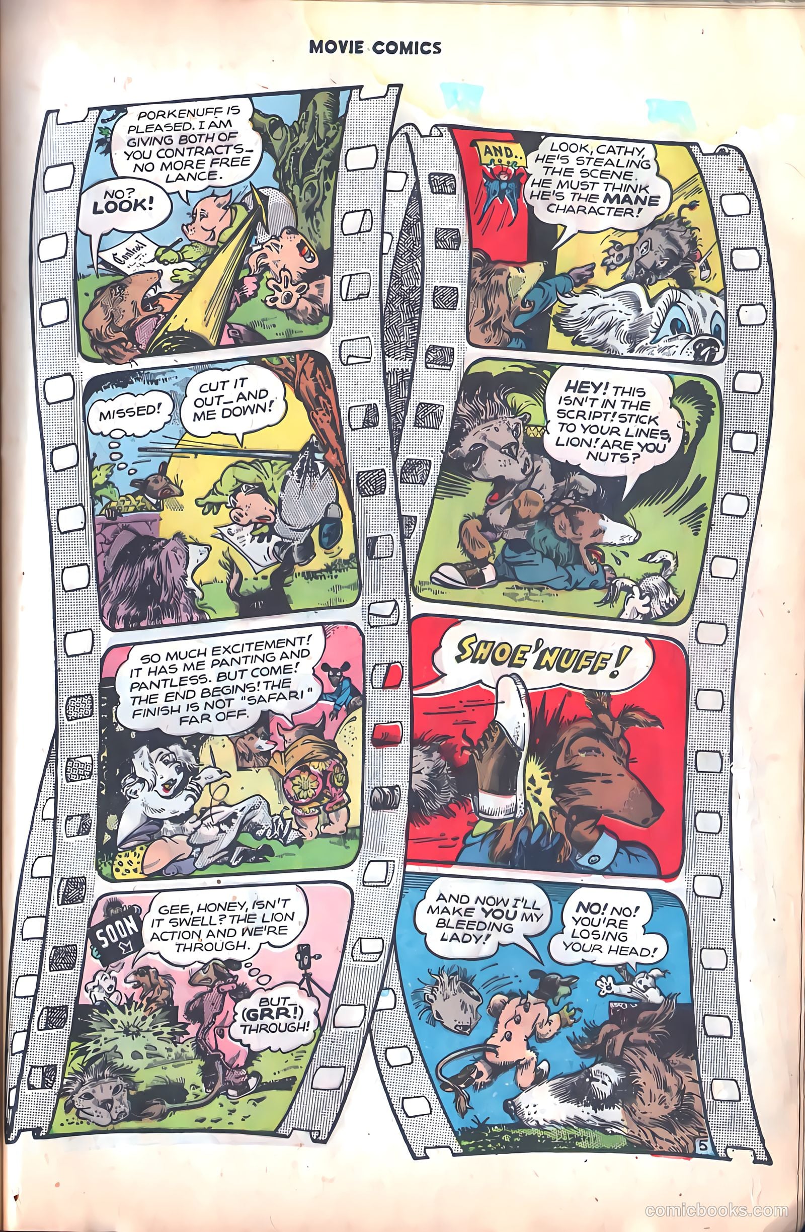 Movie Comics #2 (1947) — page 19 of 52
