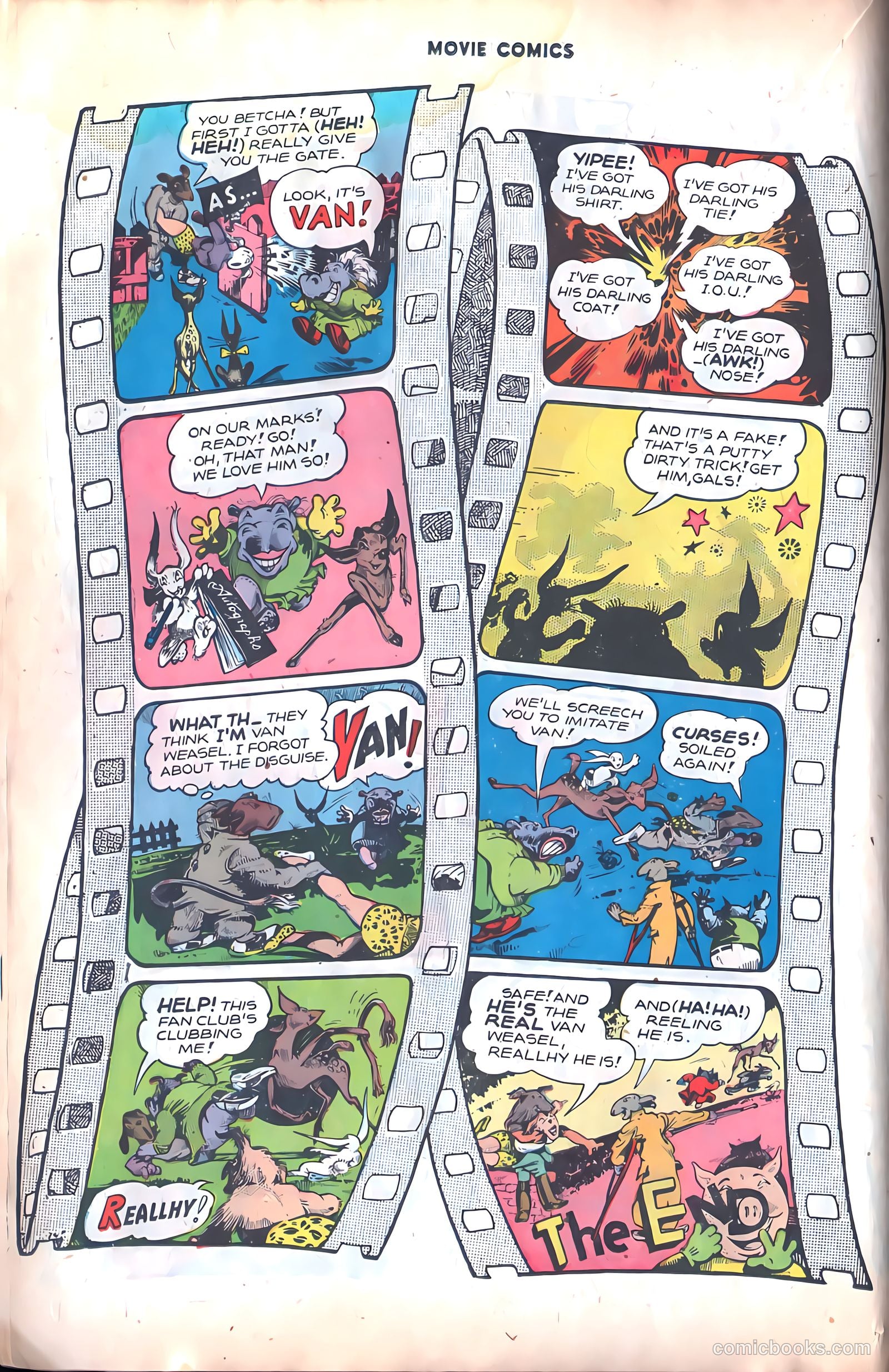 Movie Comics #2 (1947) — page 20 of 52