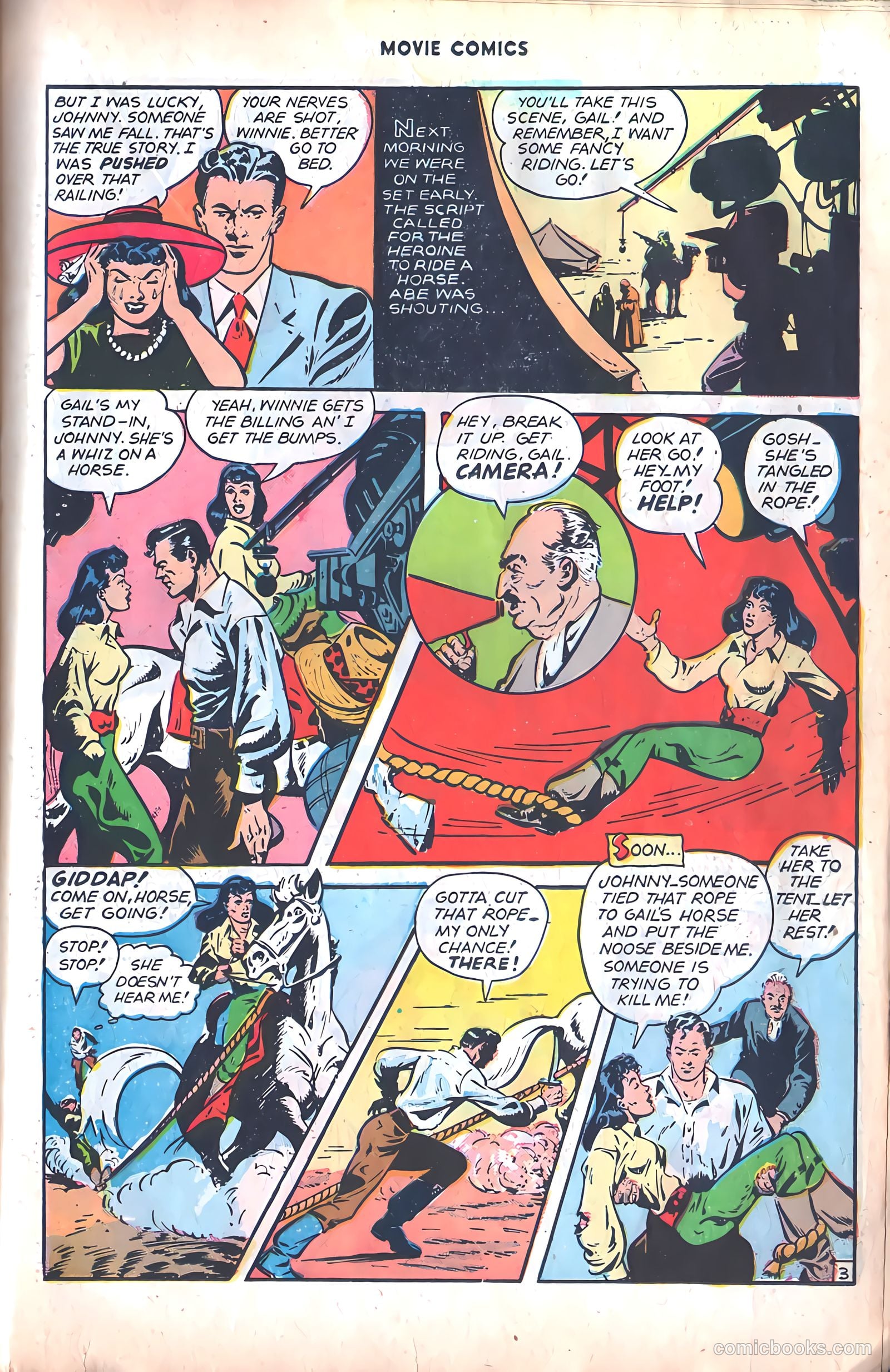 Movie Comics #2 (1947) — page 23 of 52
