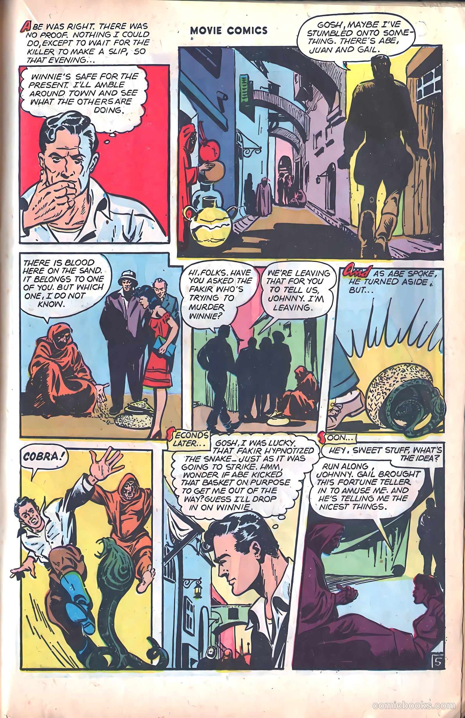 Movie Comics #2 (1947) — page 25 of 52