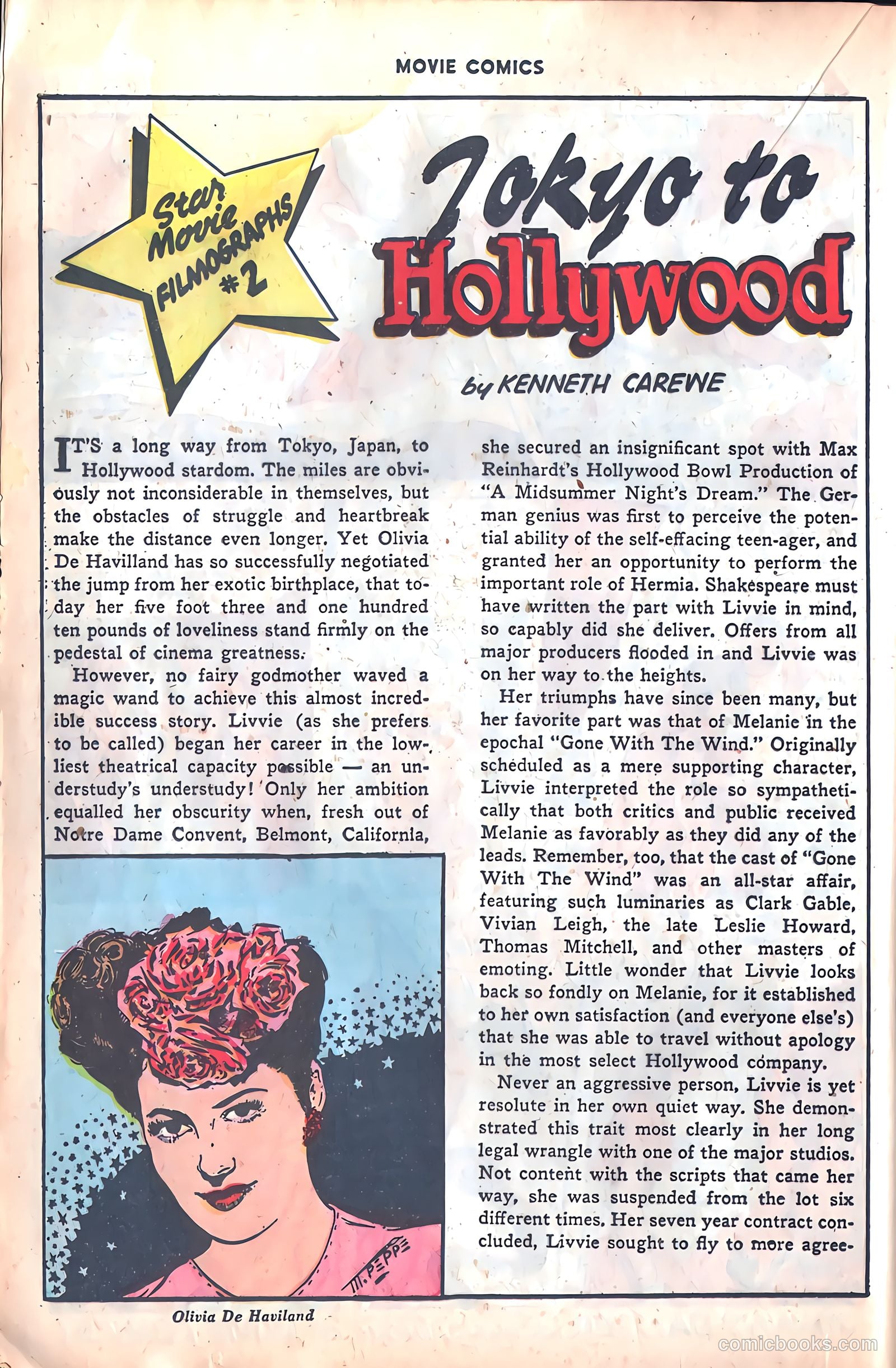 Movie Comics #2 (1947) — page 28 of 52