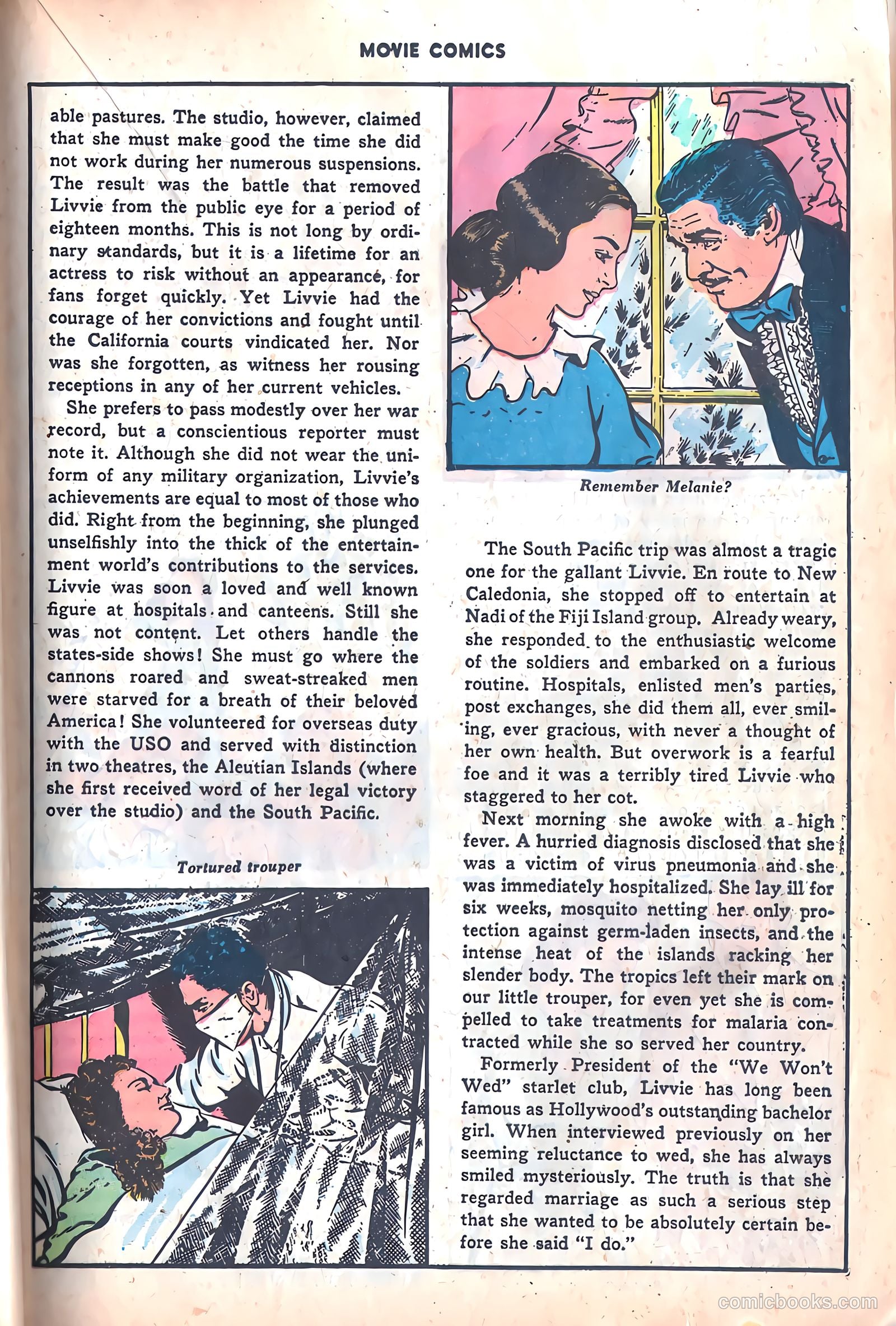 Movie Comics #2 (1947) — page 29 of 52