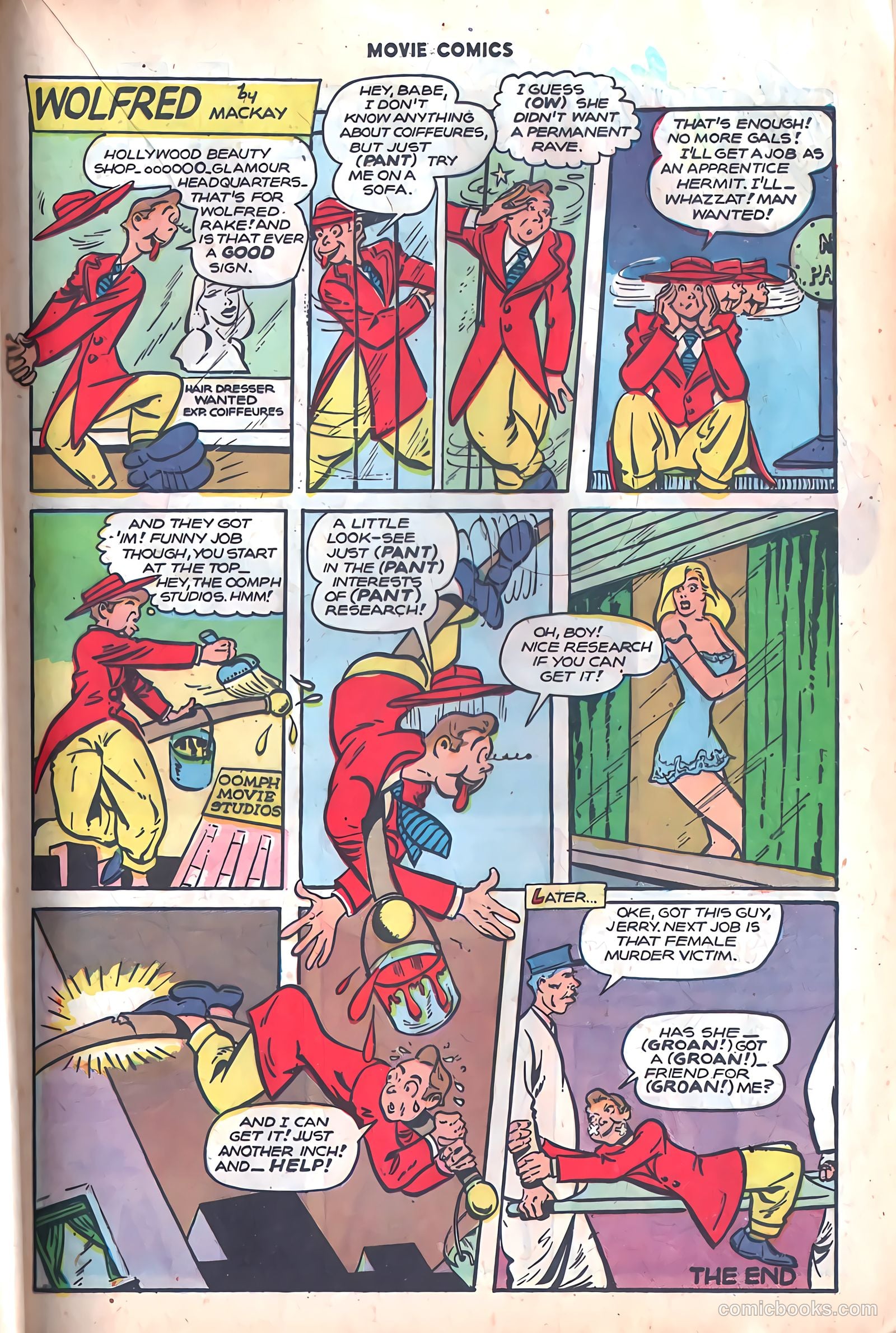 Movie Comics #2 (1947) — page 31 of 52