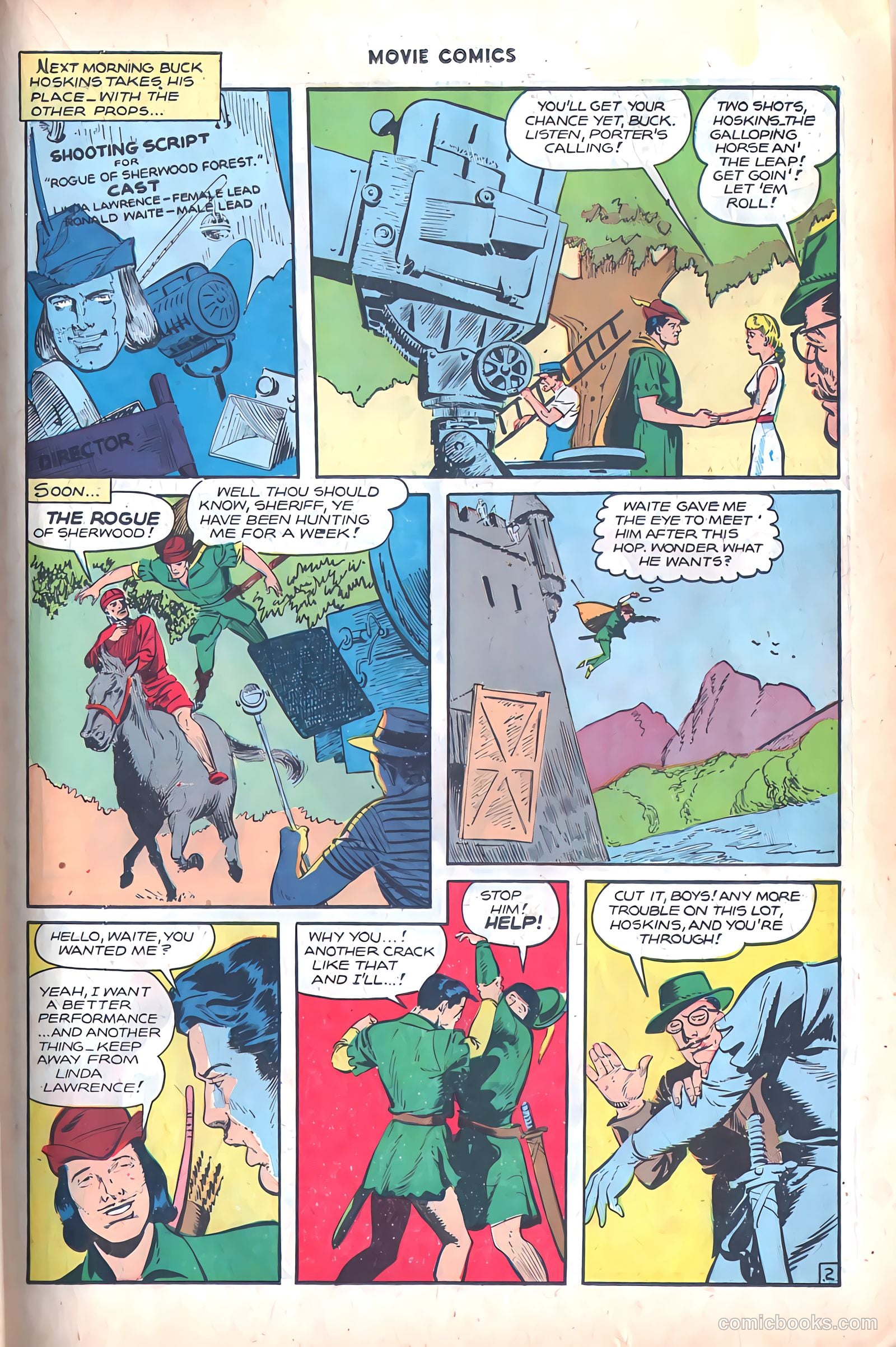 Movie Comics #2 (1947) — page 33 of 52