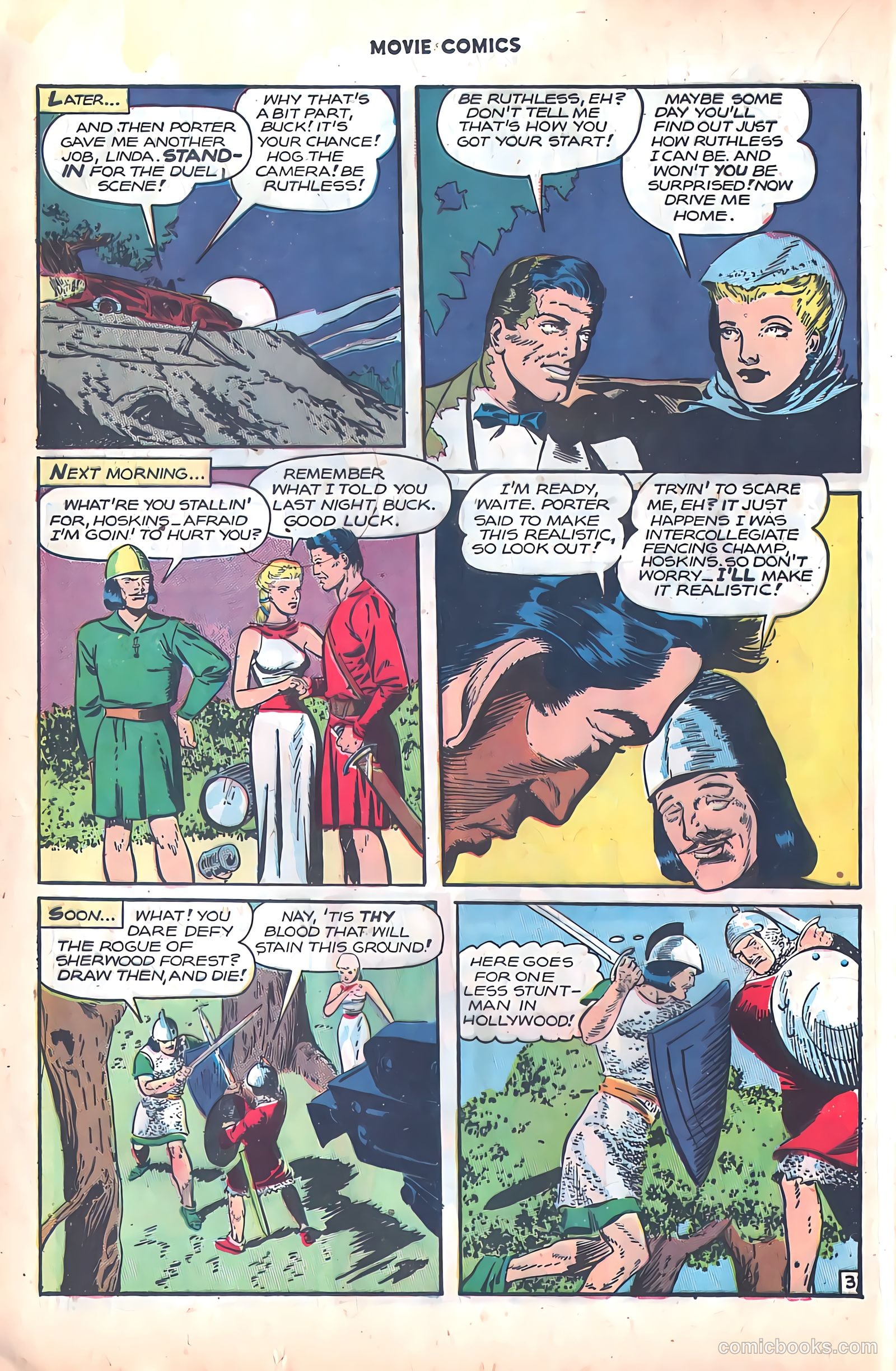 Movie Comics #2 (1947) — page 34 of 52