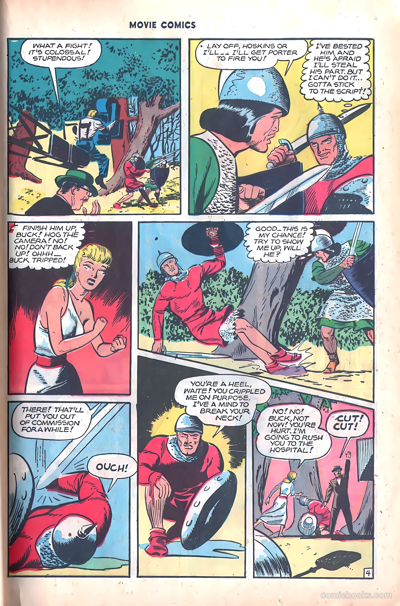 Movie Comics #2 (1947) — page 35 of 52