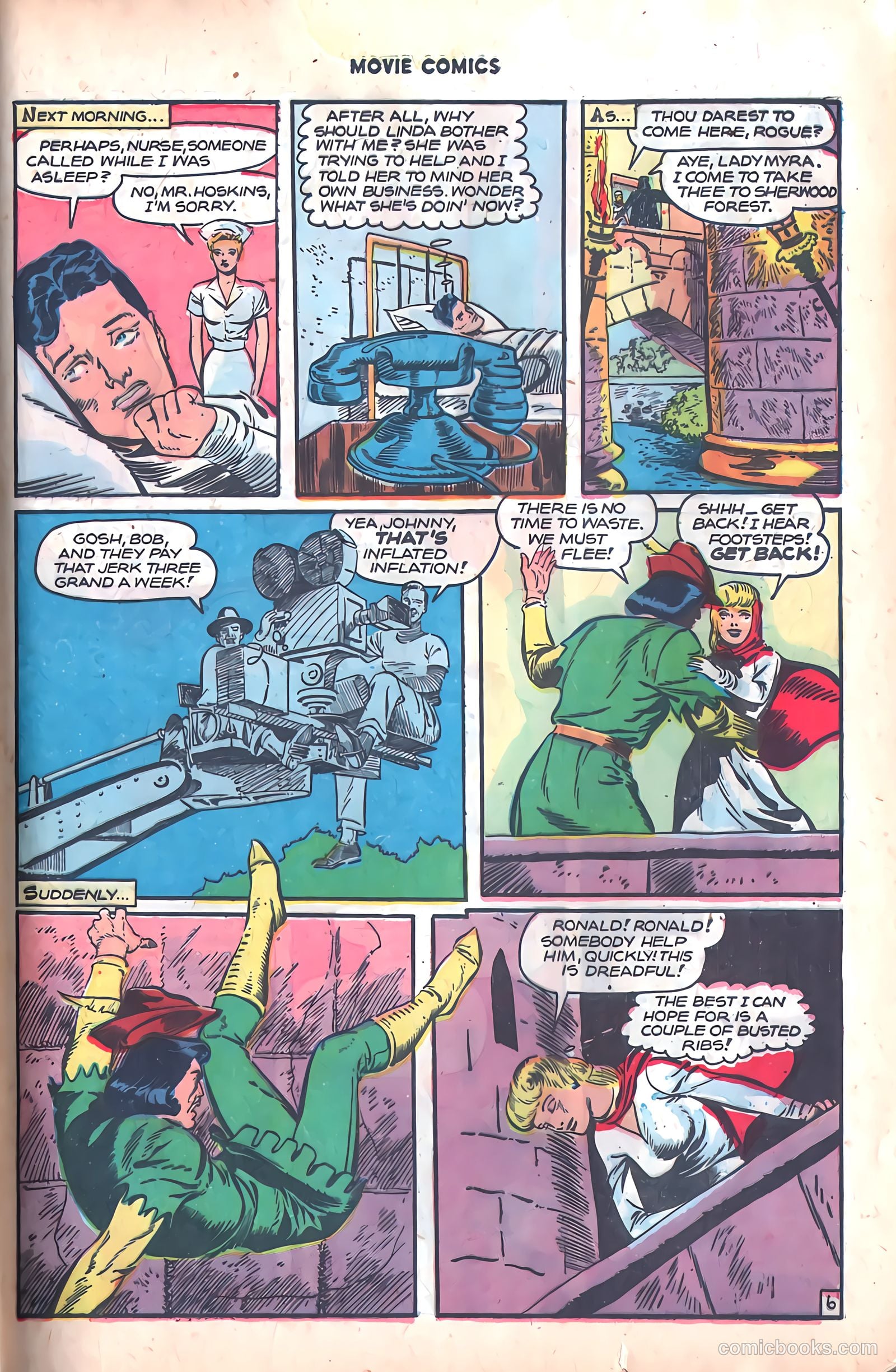 Movie Comics #2 (1947) — page 37 of 52