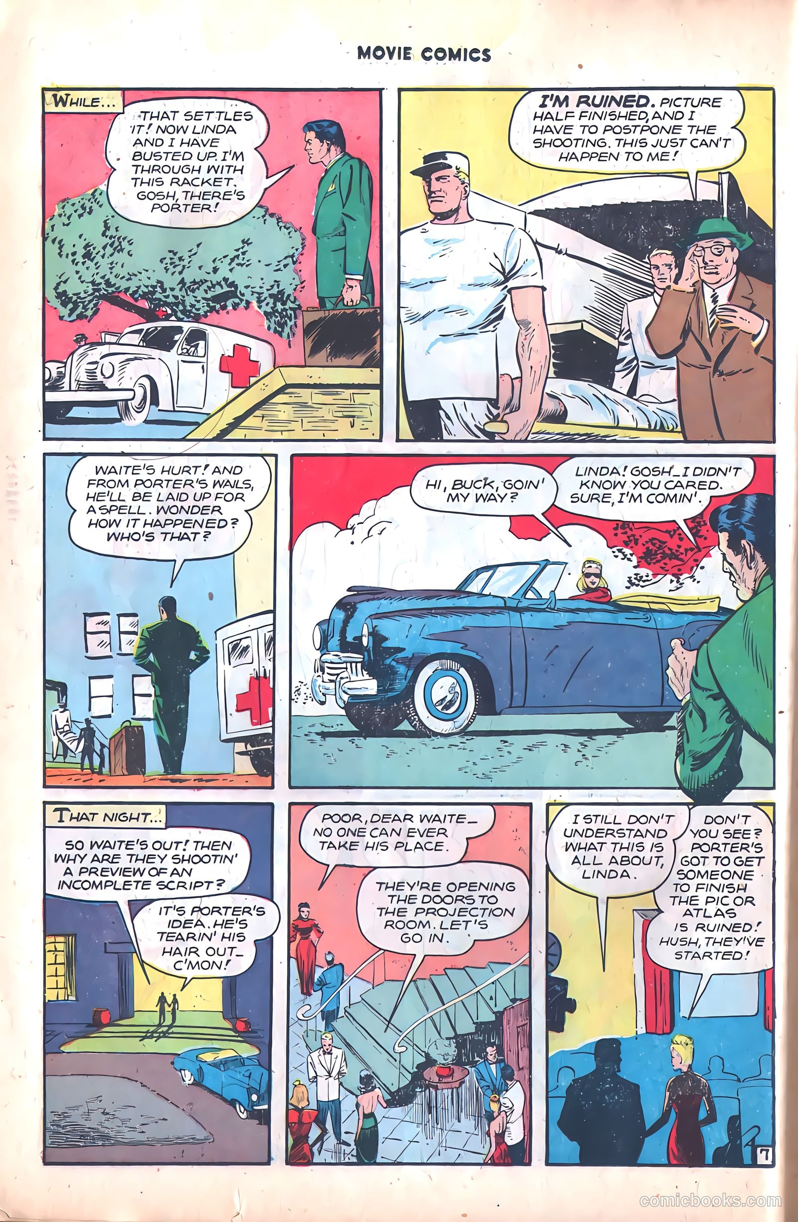 Movie Comics #2 (1947) — page 38 of 52