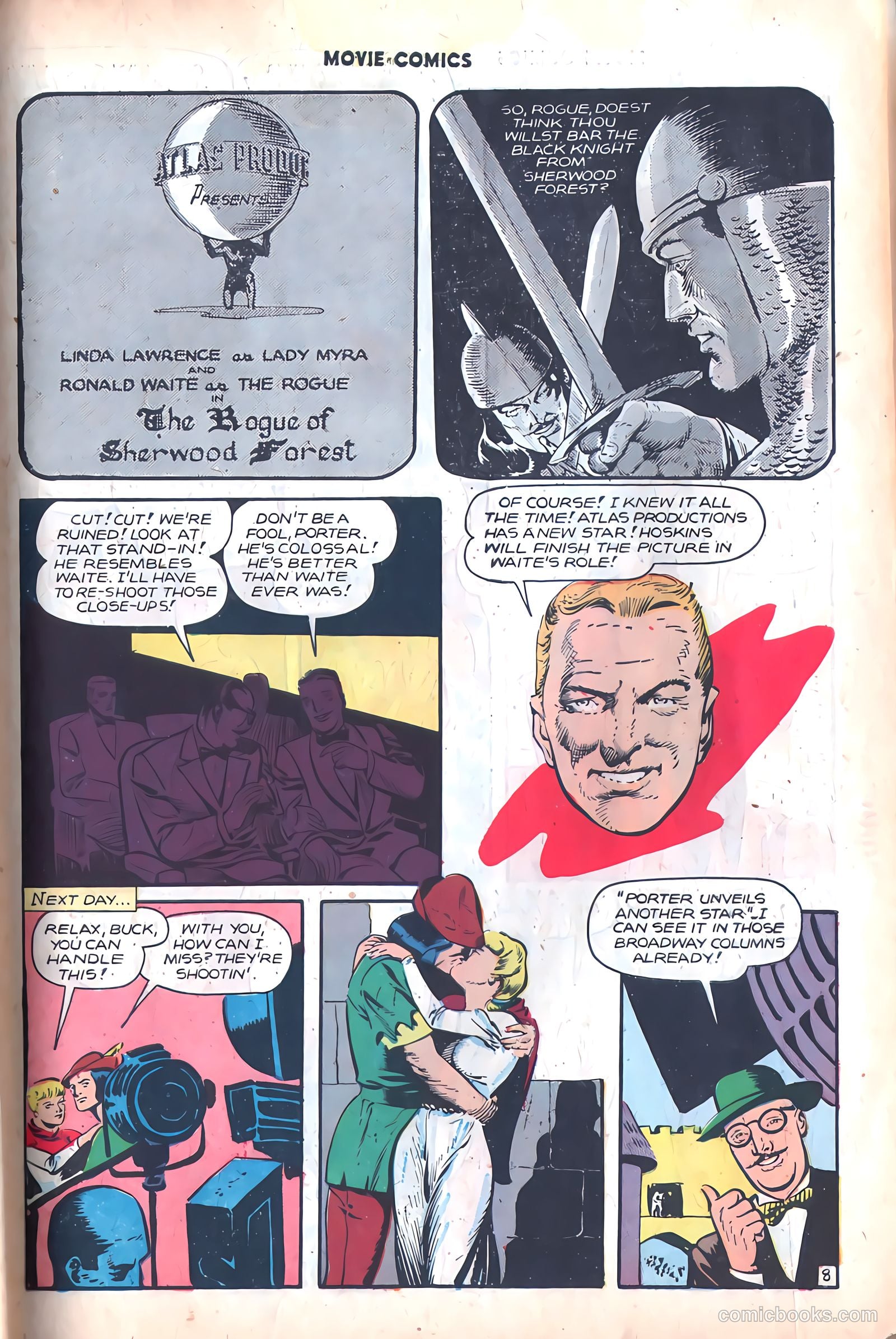 Movie Comics #2 (1947) — page 39 of 52