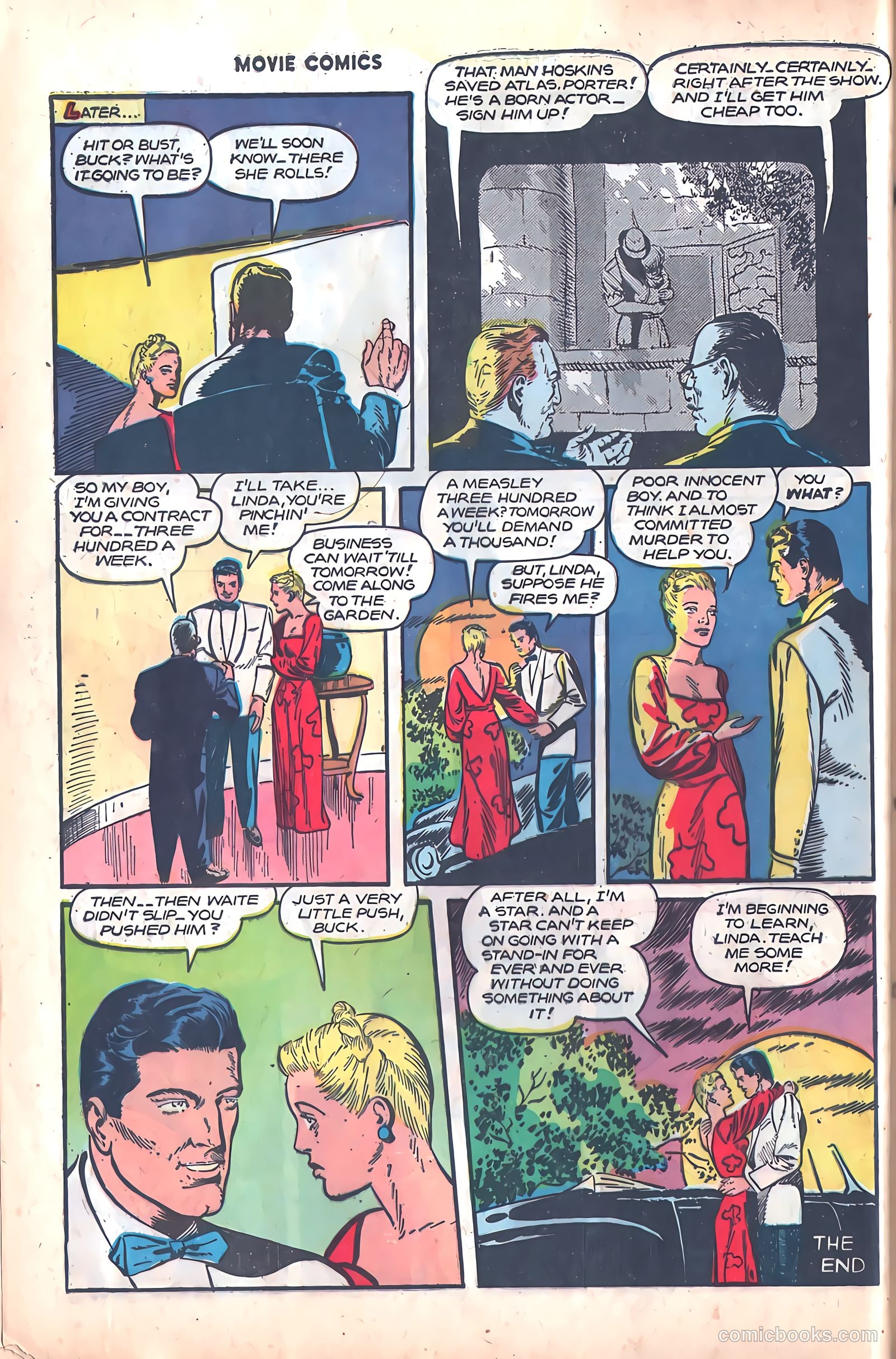 Movie Comics #2 (1947) — page 40 of 52