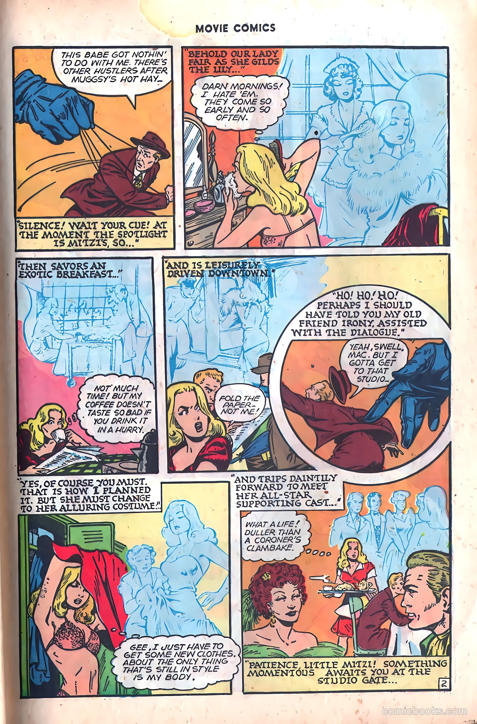 Movie Comics #2 (1947) — page 43 of 52