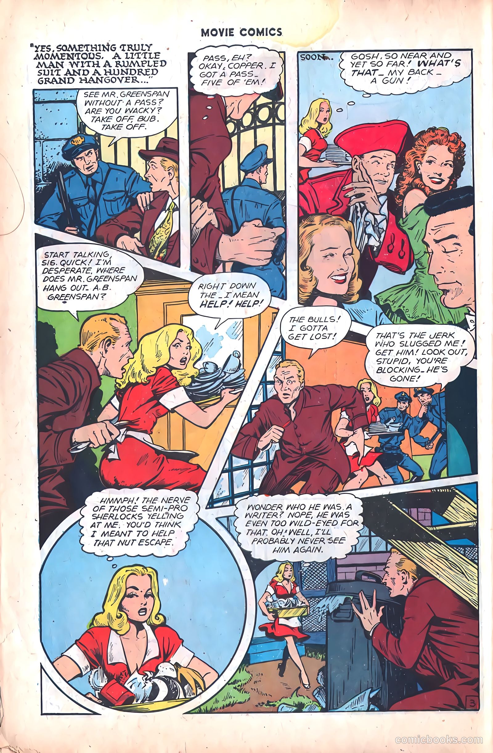 Movie Comics #2 (1947) — page 44 of 52
