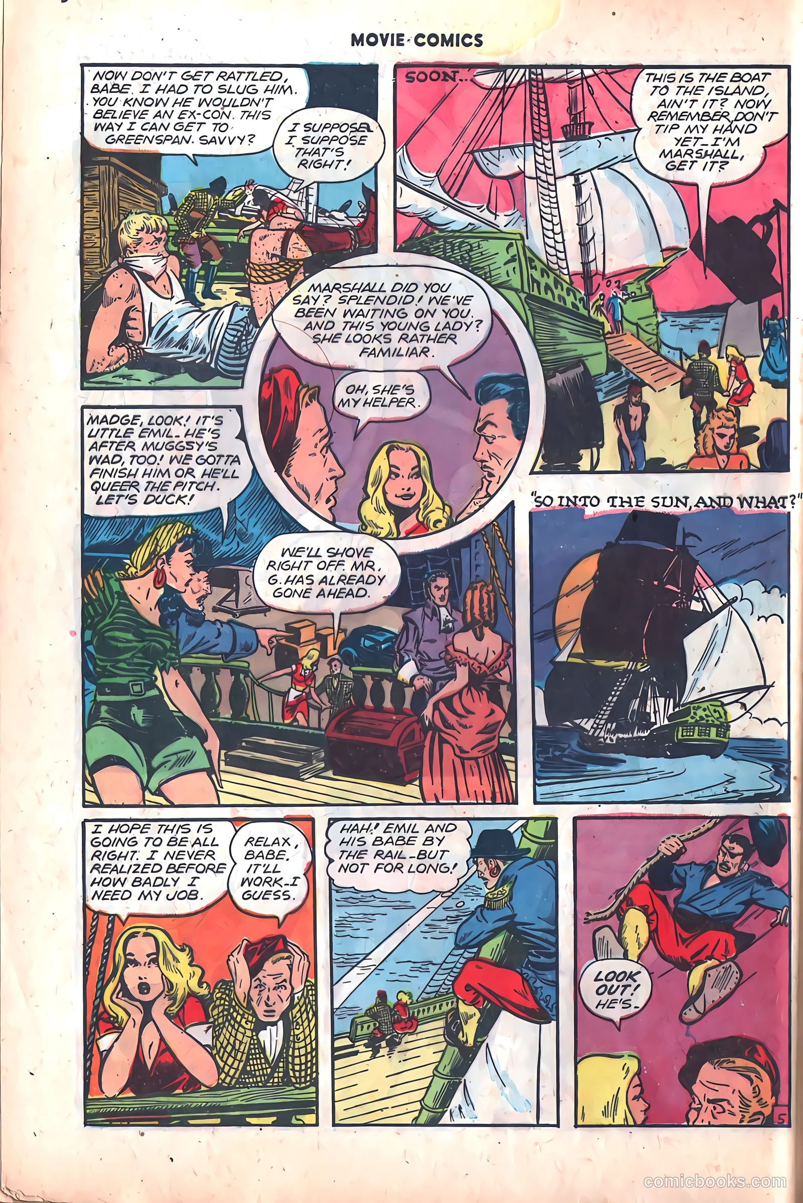 Movie Comics #2 (1947) — page 46 of 52