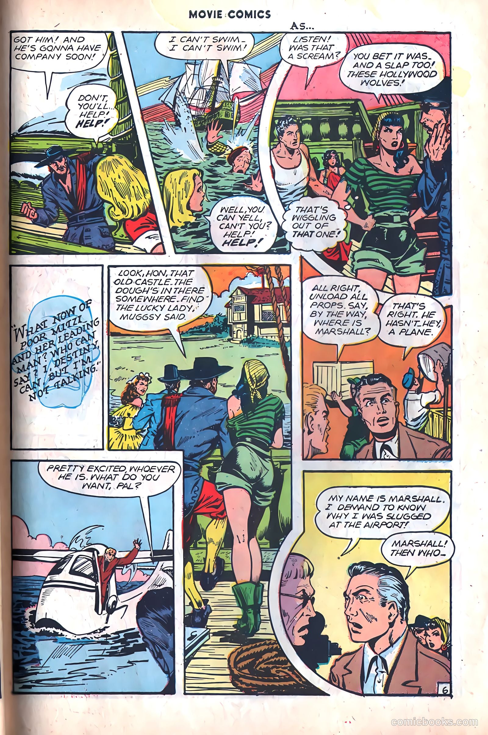 Movie Comics #2 (1947) — page 47 of 52